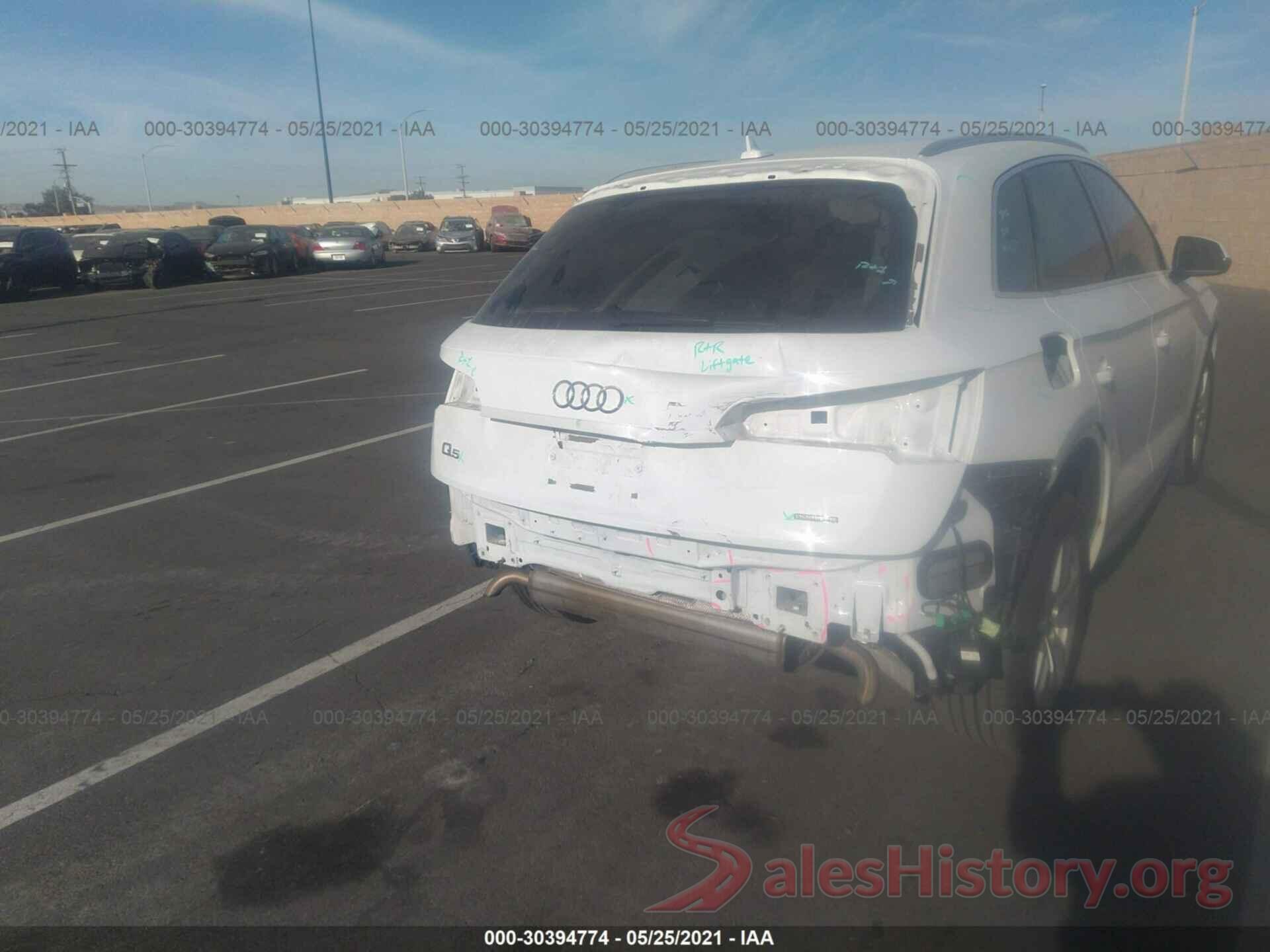 WA1ANAFY9L2101176 2020 AUDI Q5