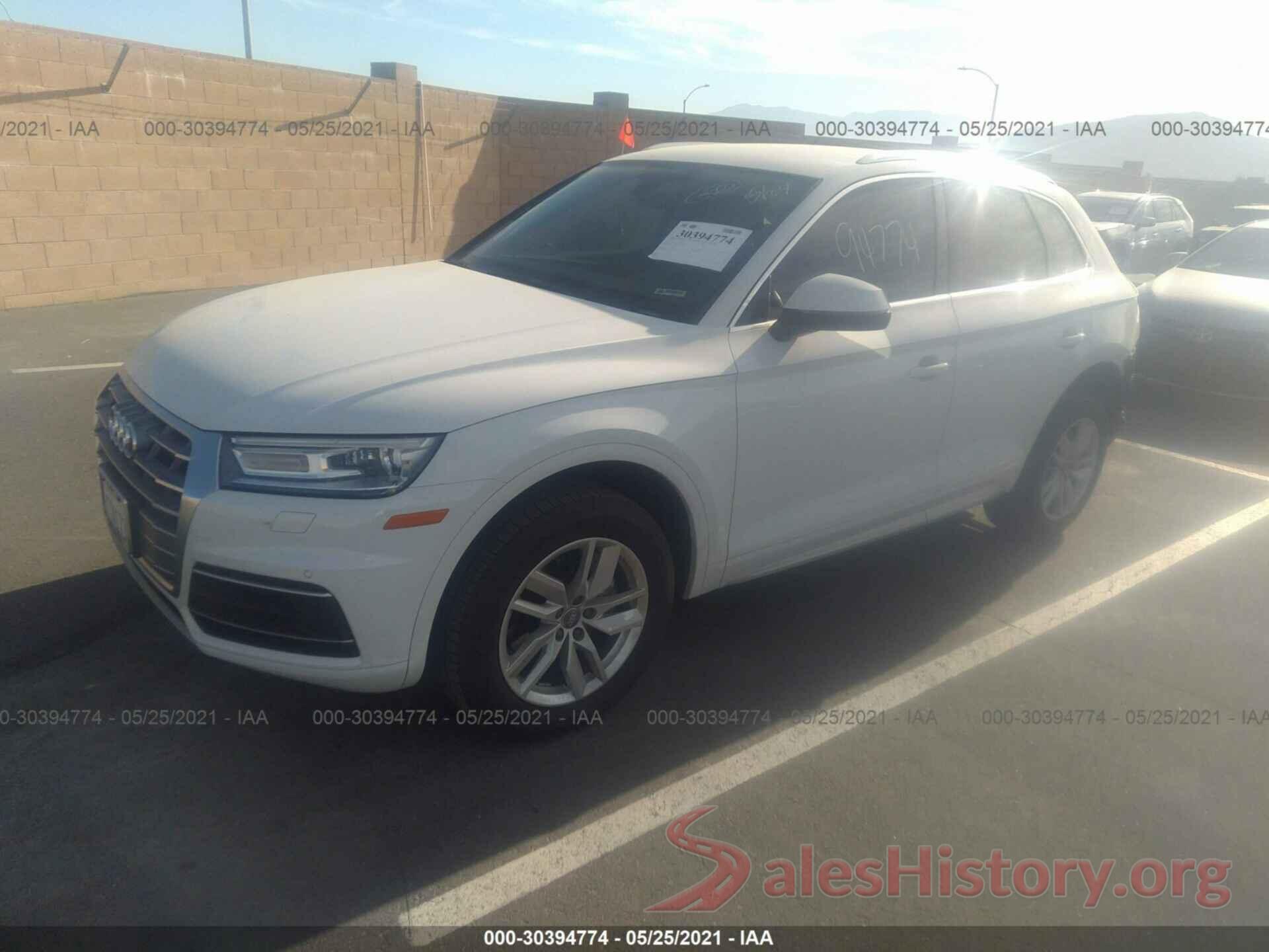 WA1ANAFY9L2101176 2020 AUDI Q5