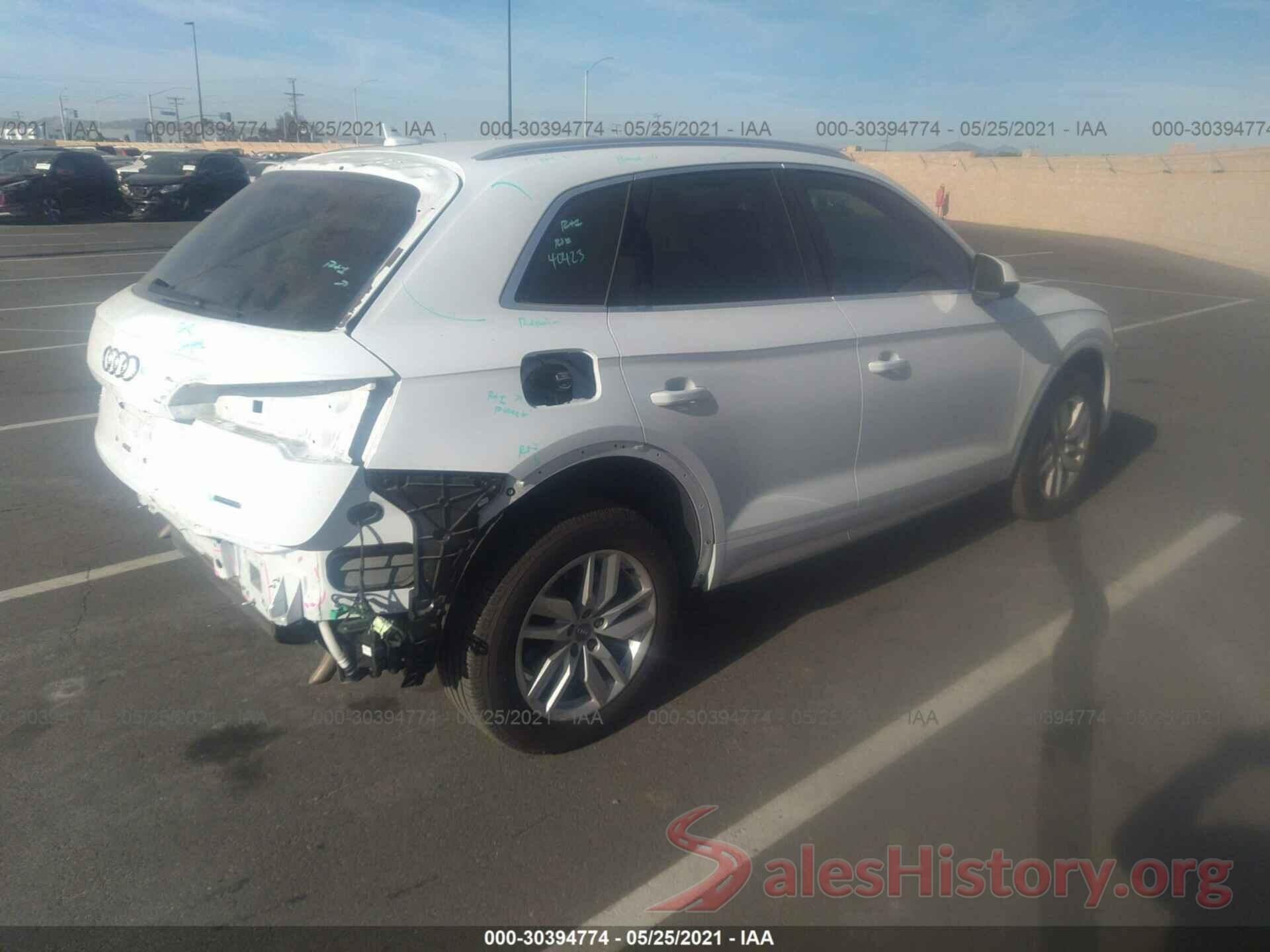 WA1ANAFY9L2101176 2020 AUDI Q5