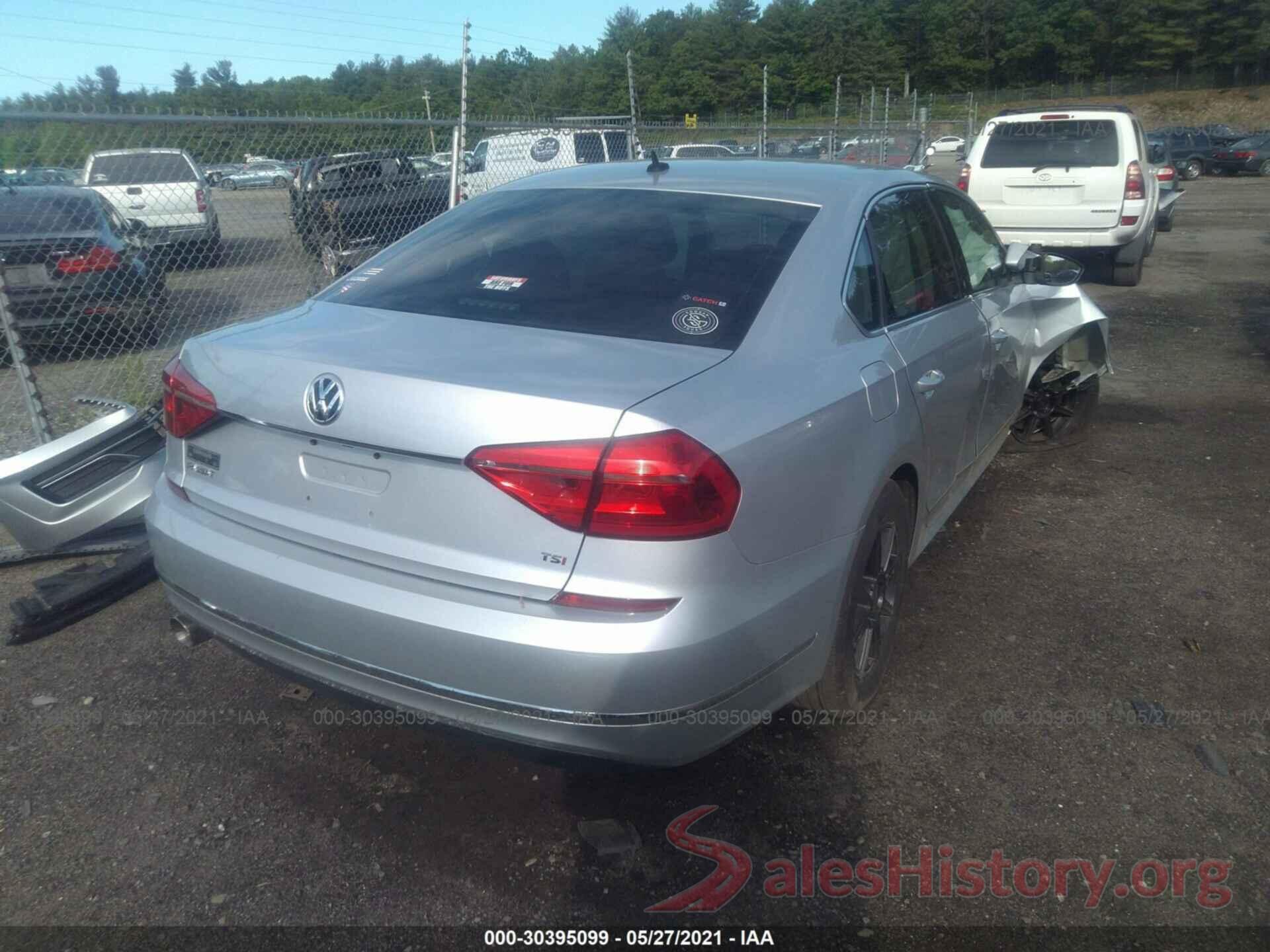 1VWAT7A3XGC025622 2016 VOLKSWAGEN PASSAT