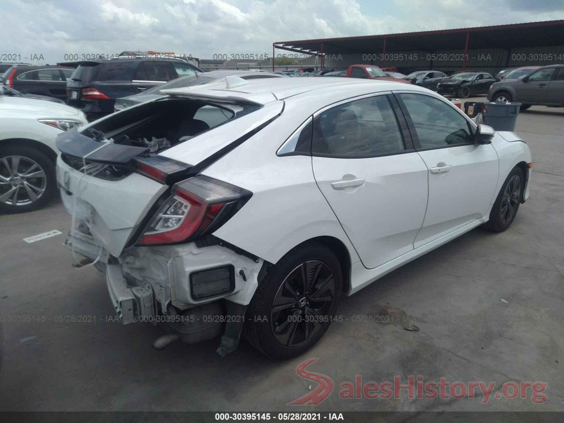 SHHFK7H54HU404766 2017 HONDA CIVIC HATCHBACK