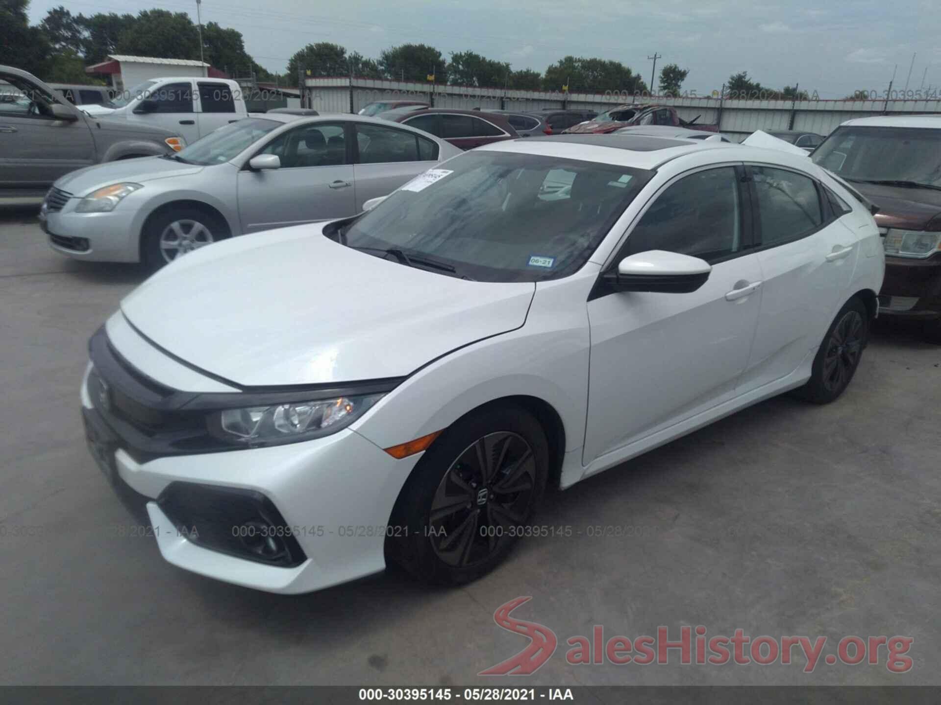 SHHFK7H54HU404766 2017 HONDA CIVIC HATCHBACK