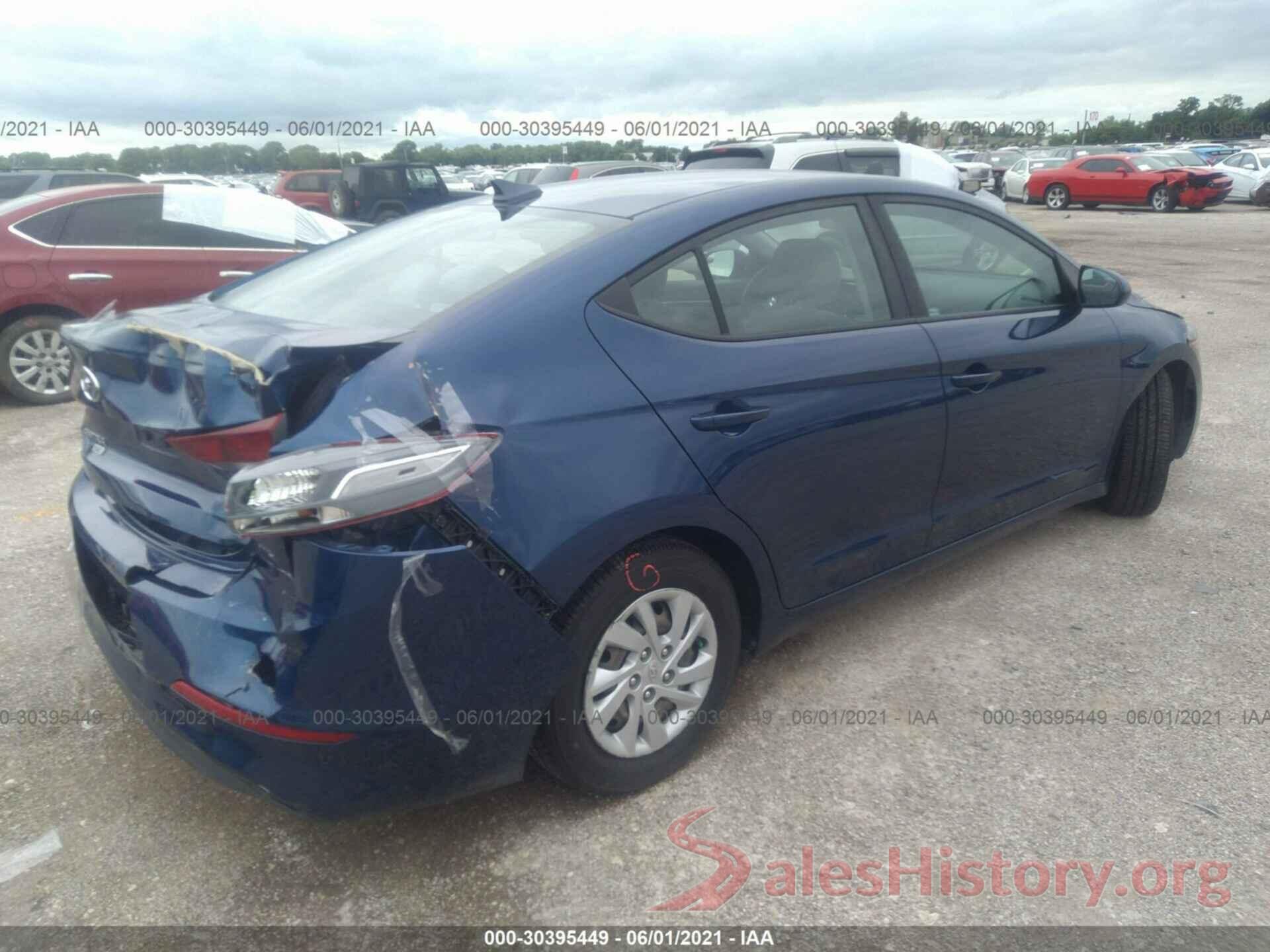 5NPD74LF8HH081588 2017 HYUNDAI ELANTRA