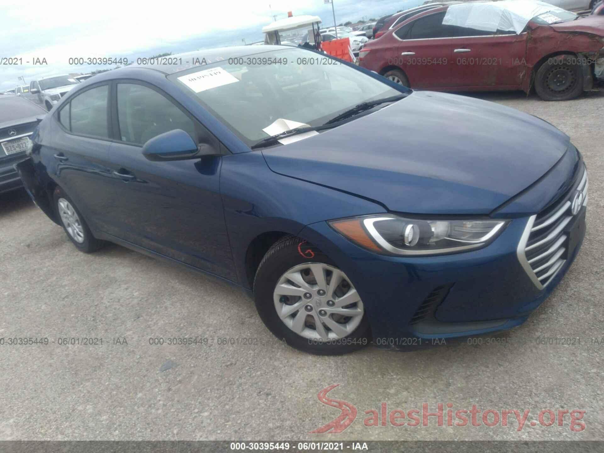 5NPD74LF8HH081588 2017 HYUNDAI ELANTRA