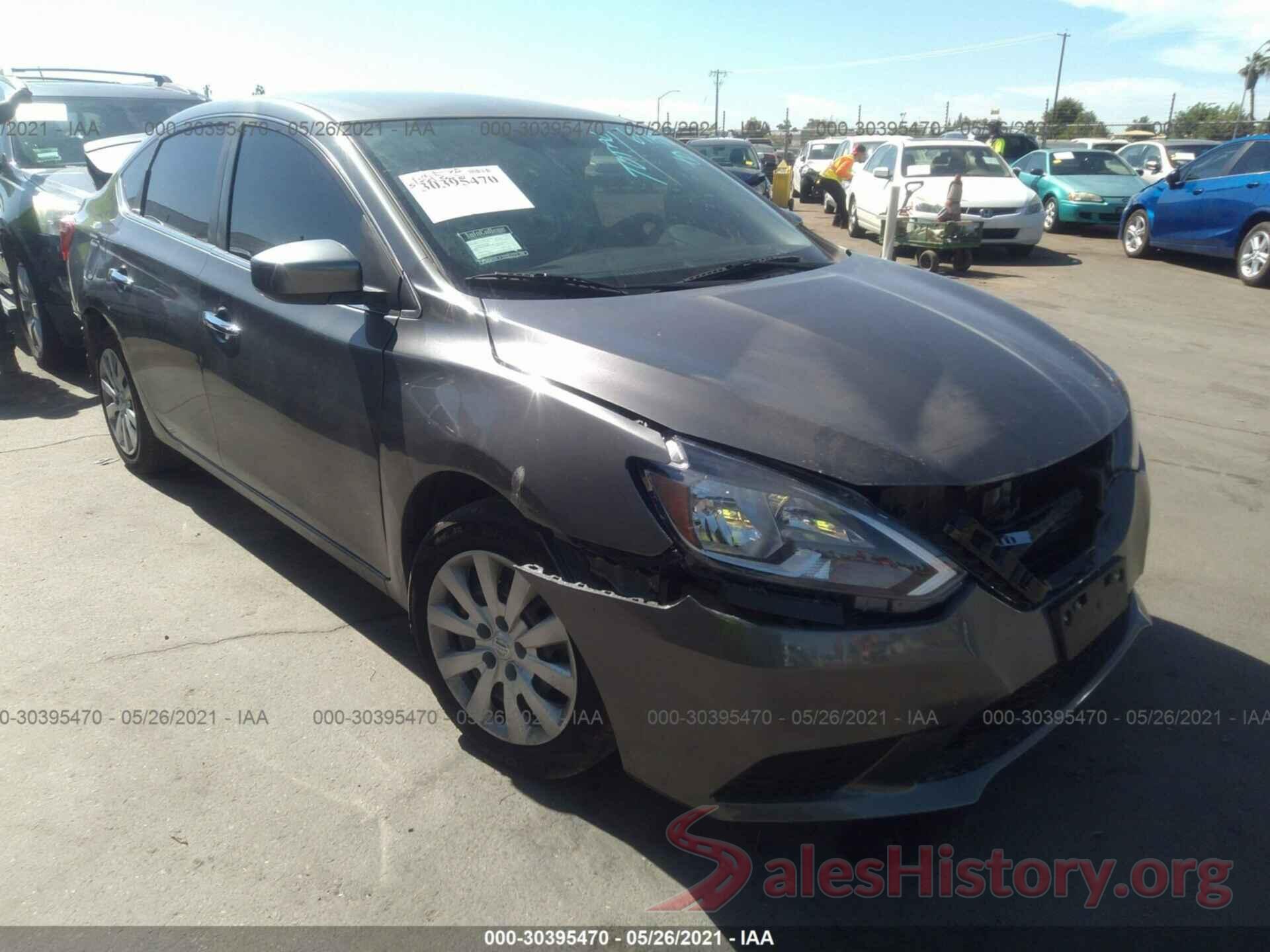 3N1AB7AP3HY295800 2017 NISSAN SENTRA