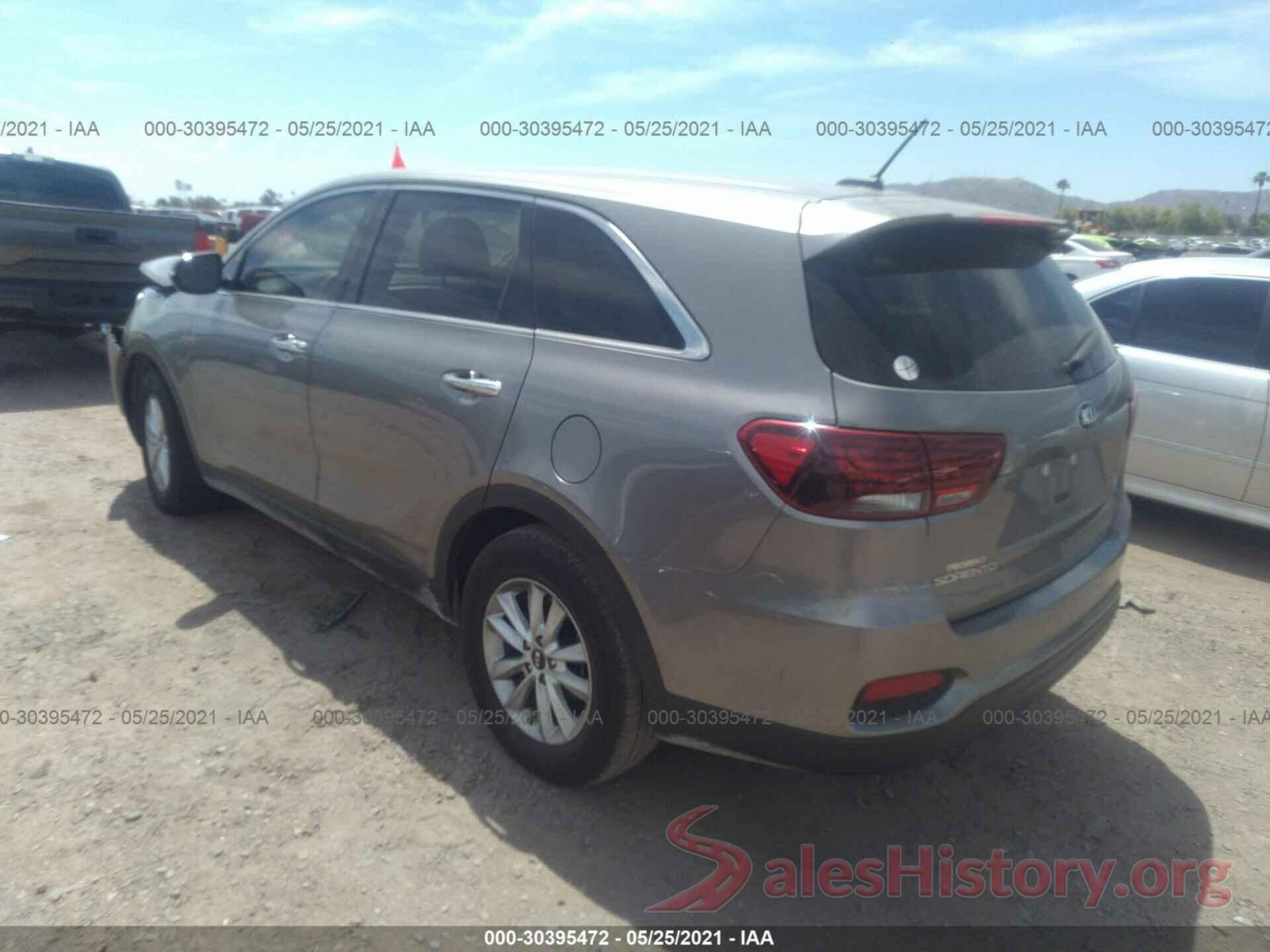 5XYPG4A59KG434541 2019 KIA SORENTO