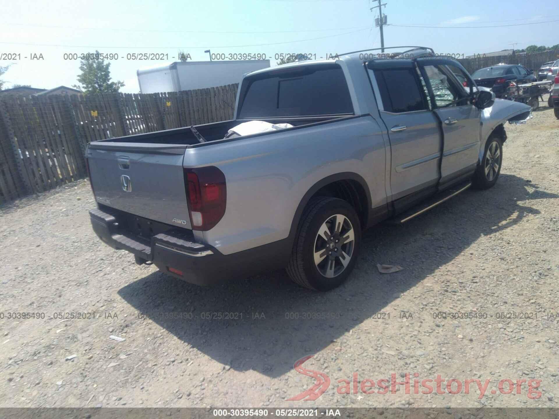 5FPYK3F7XJB007678 2018 HONDA RIDGELINE