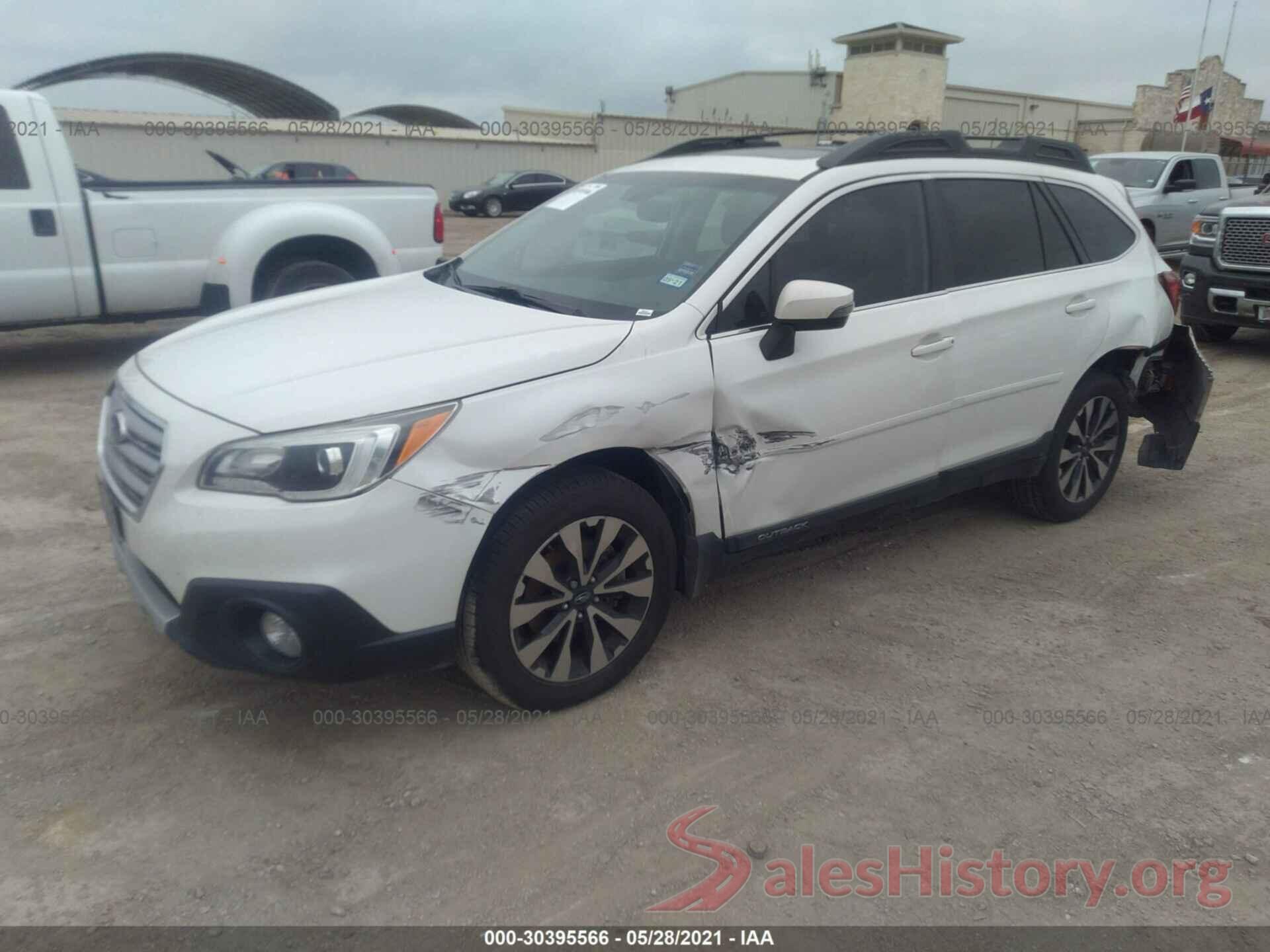 4S4BSBNC7G3325007 2016 SUBARU OUTBACK