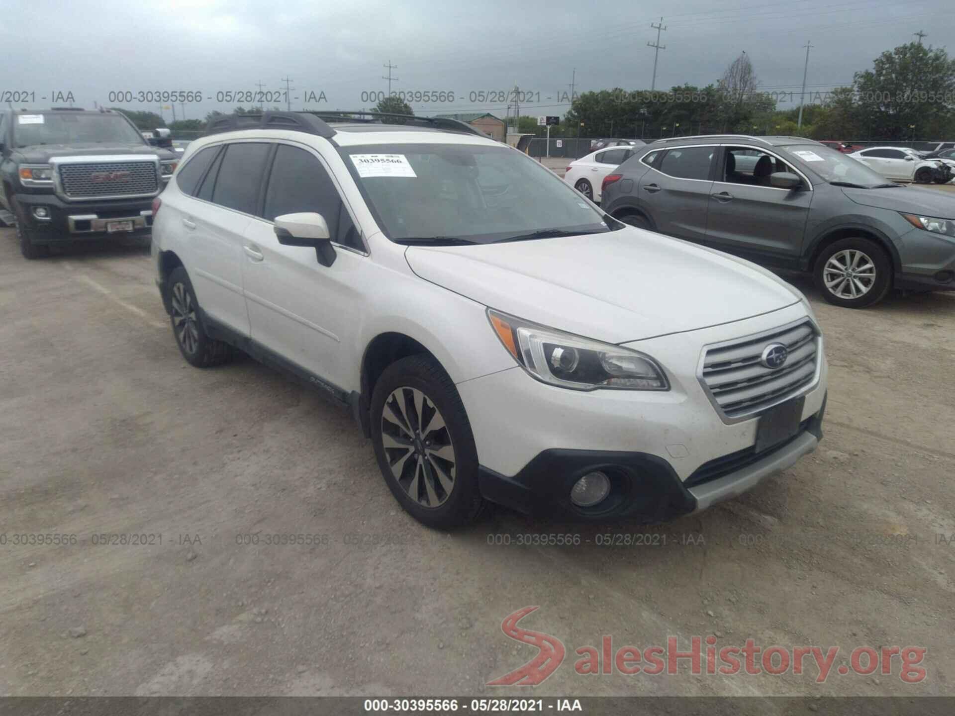 4S4BSBNC7G3325007 2016 SUBARU OUTBACK