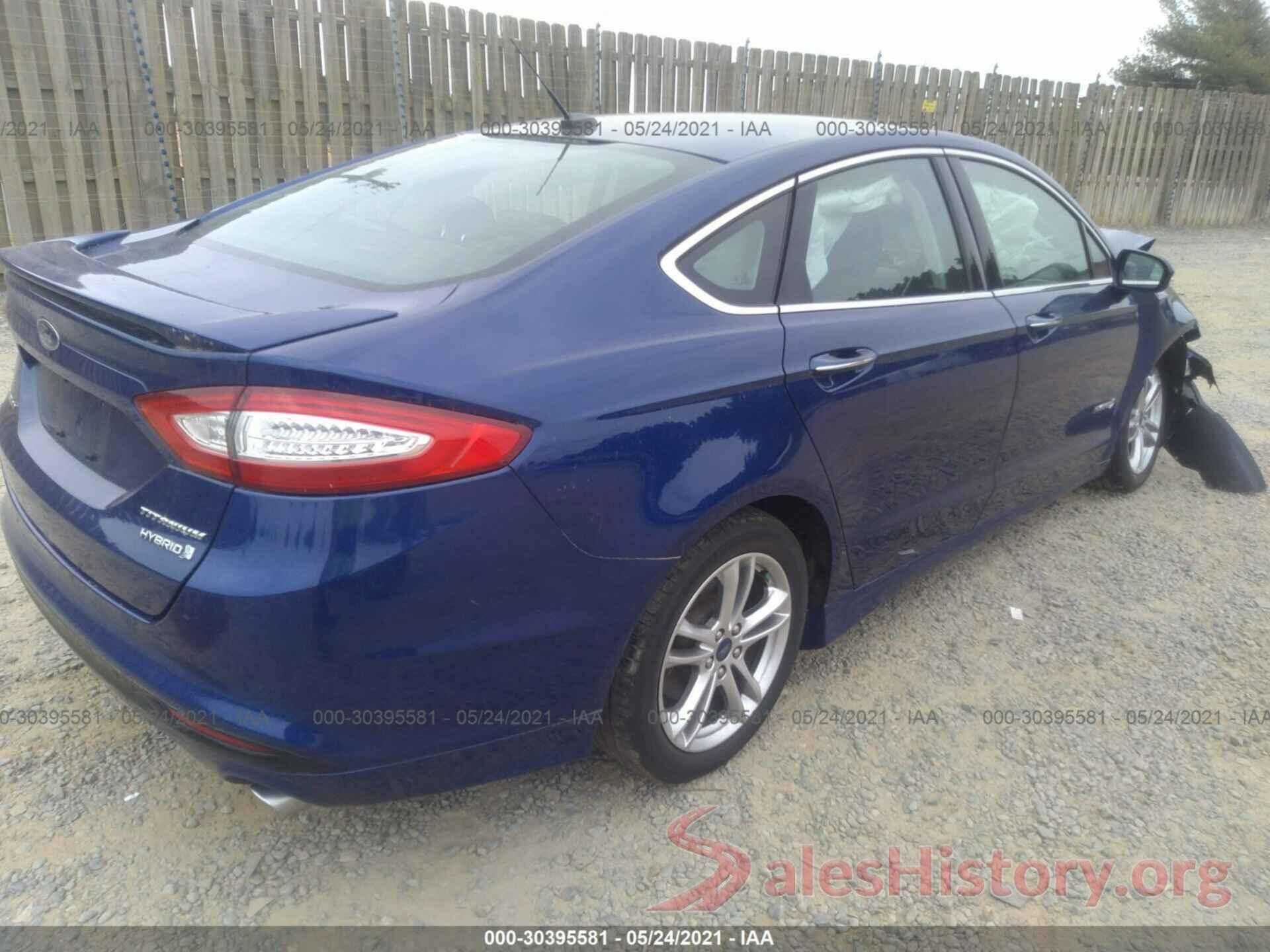 3FA6P0RUXGR288234 2016 FORD FUSION