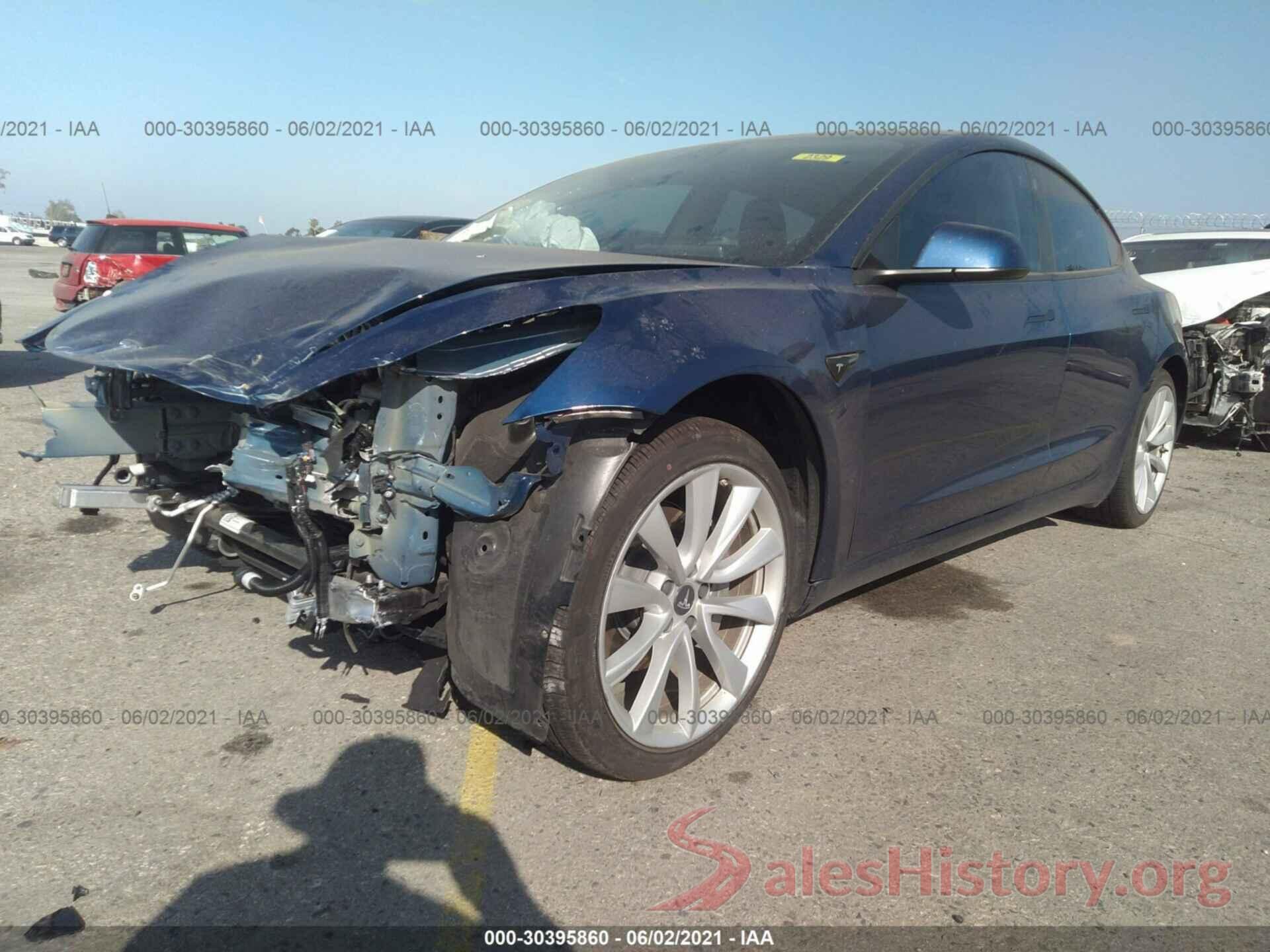 5YJ3E1EA8JF011126 2018 TESLA MODEL 3