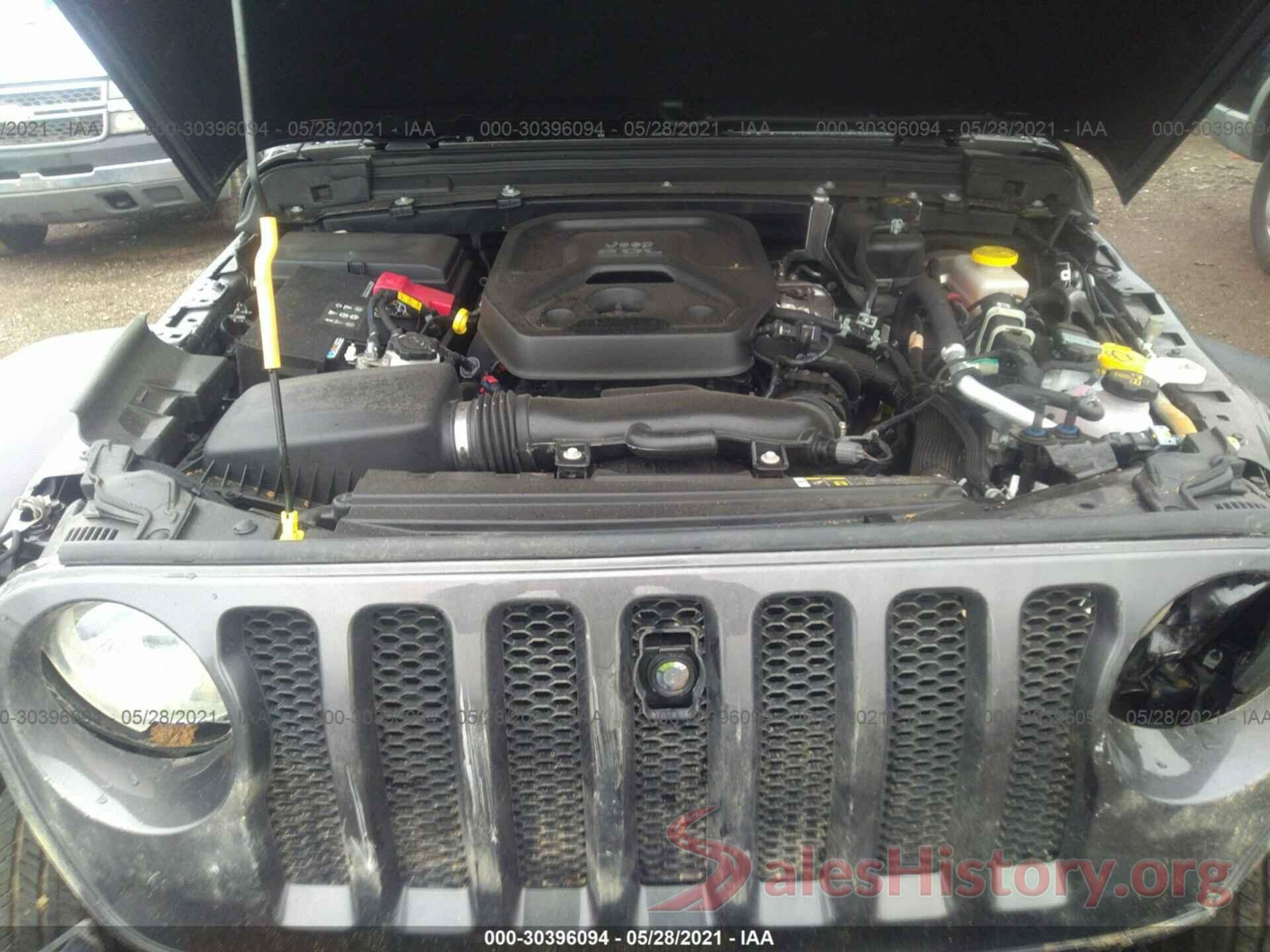 1C4GJXAN6LW228343 2020 JEEP WRANGLER