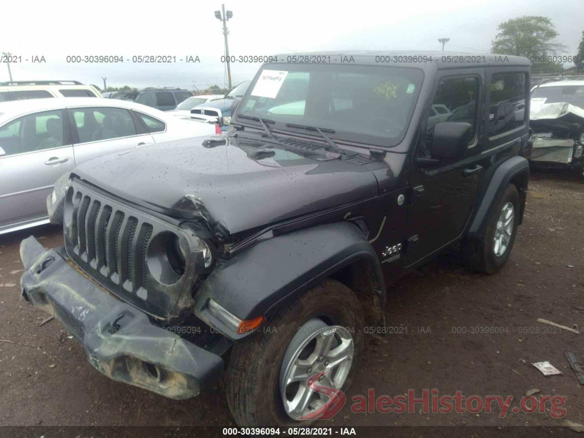 1C4GJXAN6LW228343 2020 JEEP WRANGLER