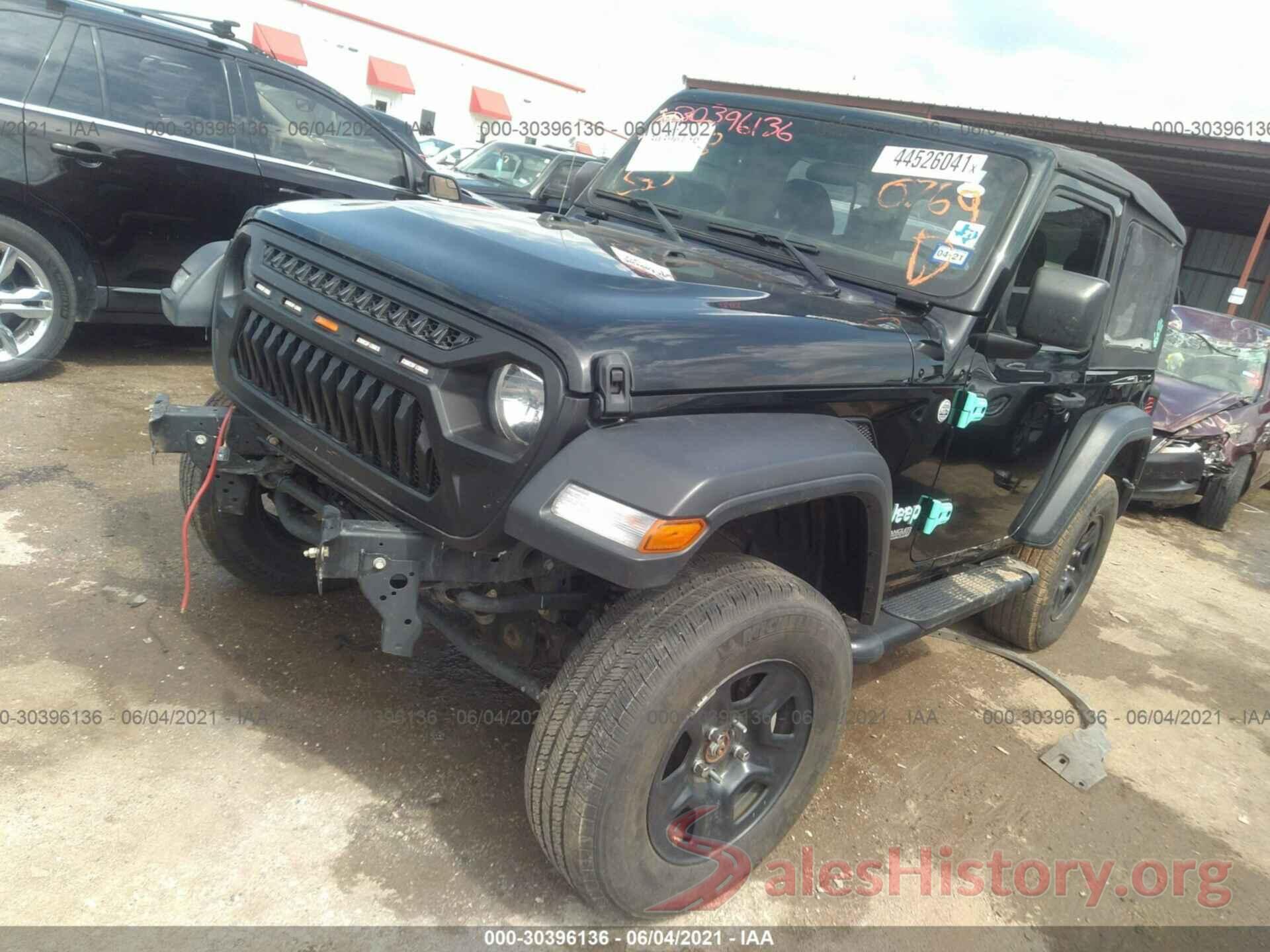 1C4GJXAN0JW250769 2018 JEEP WRANGLER