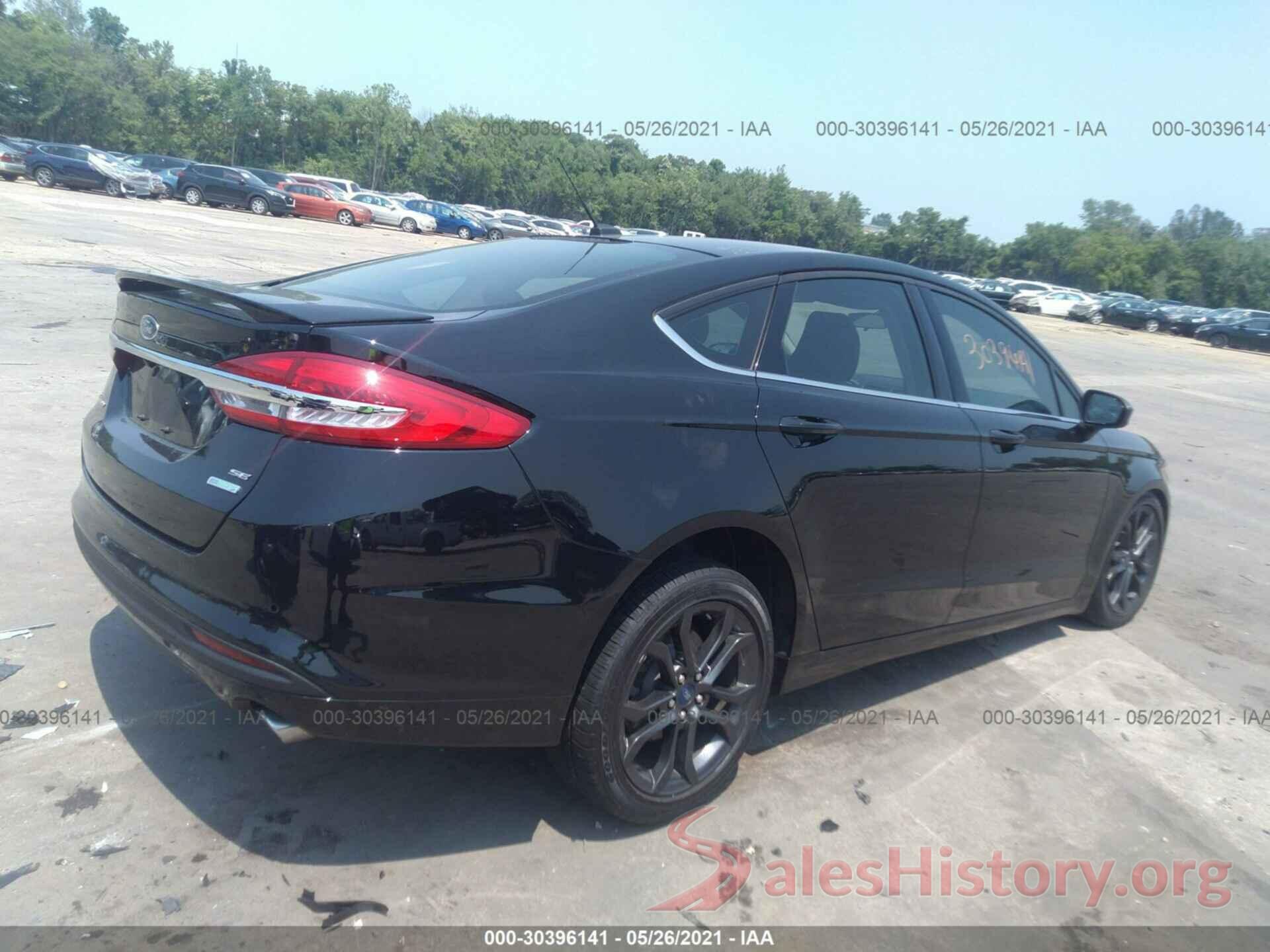 3FA6P0HDXJR238555 2018 FORD FUSION