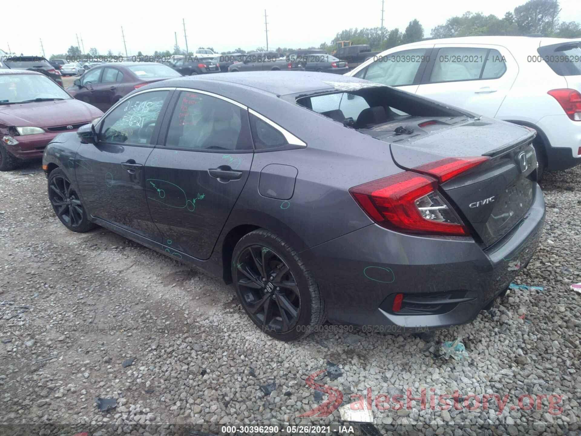 19XFC2F86KE026090 2019 HONDA CIVIC SEDAN