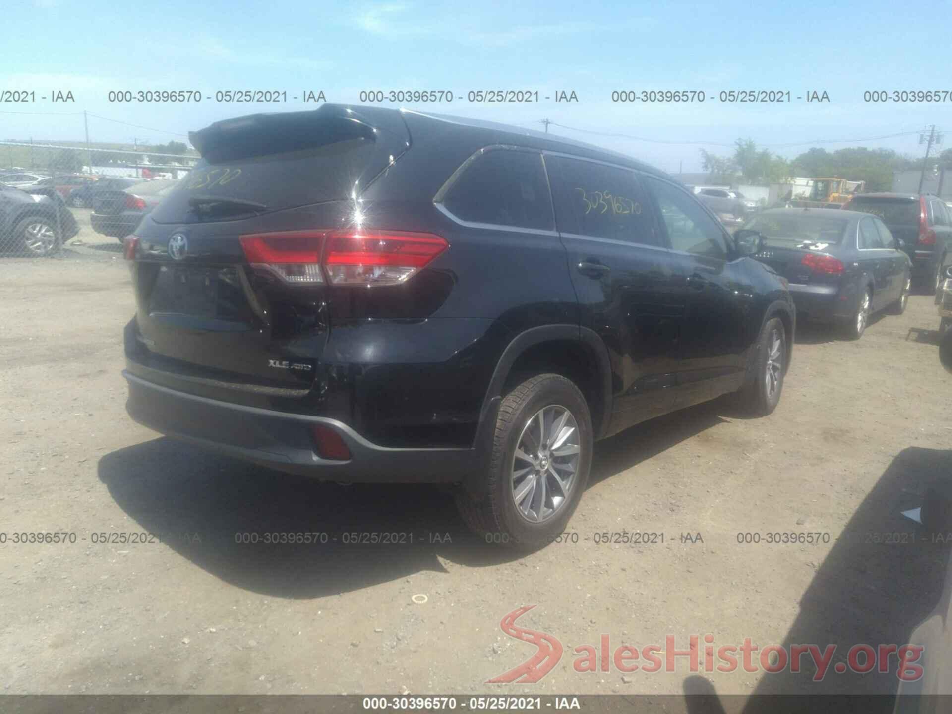 5TDJZRFH9HS431229 2017 TOYOTA HIGHLANDER