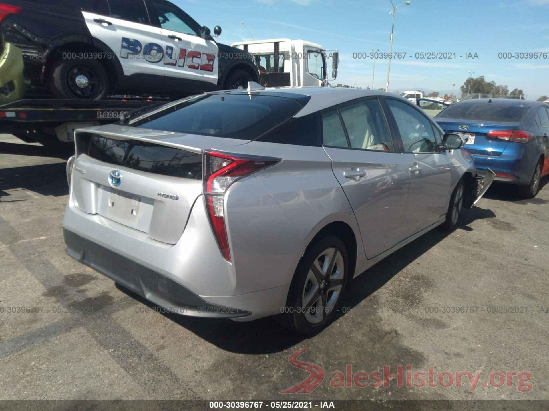 JTDKARFU2G3014737 2016 TOYOTA PRIUS