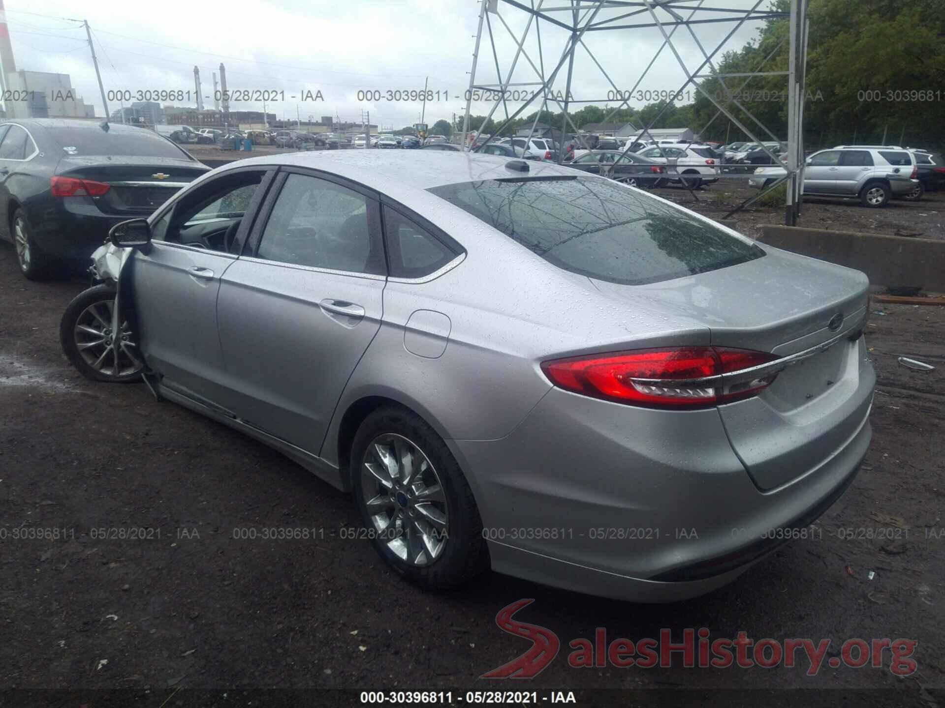 3FA6P0H78HR125255 2017 FORD FUSION