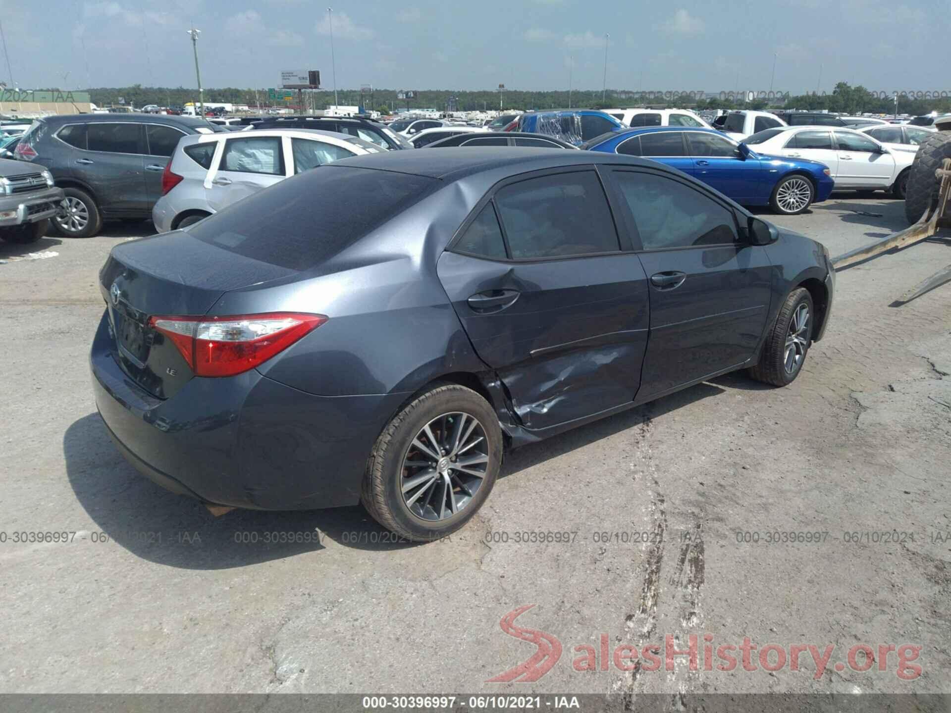 5YFBURHE9GP506296 2016 TOYOTA COROLLA