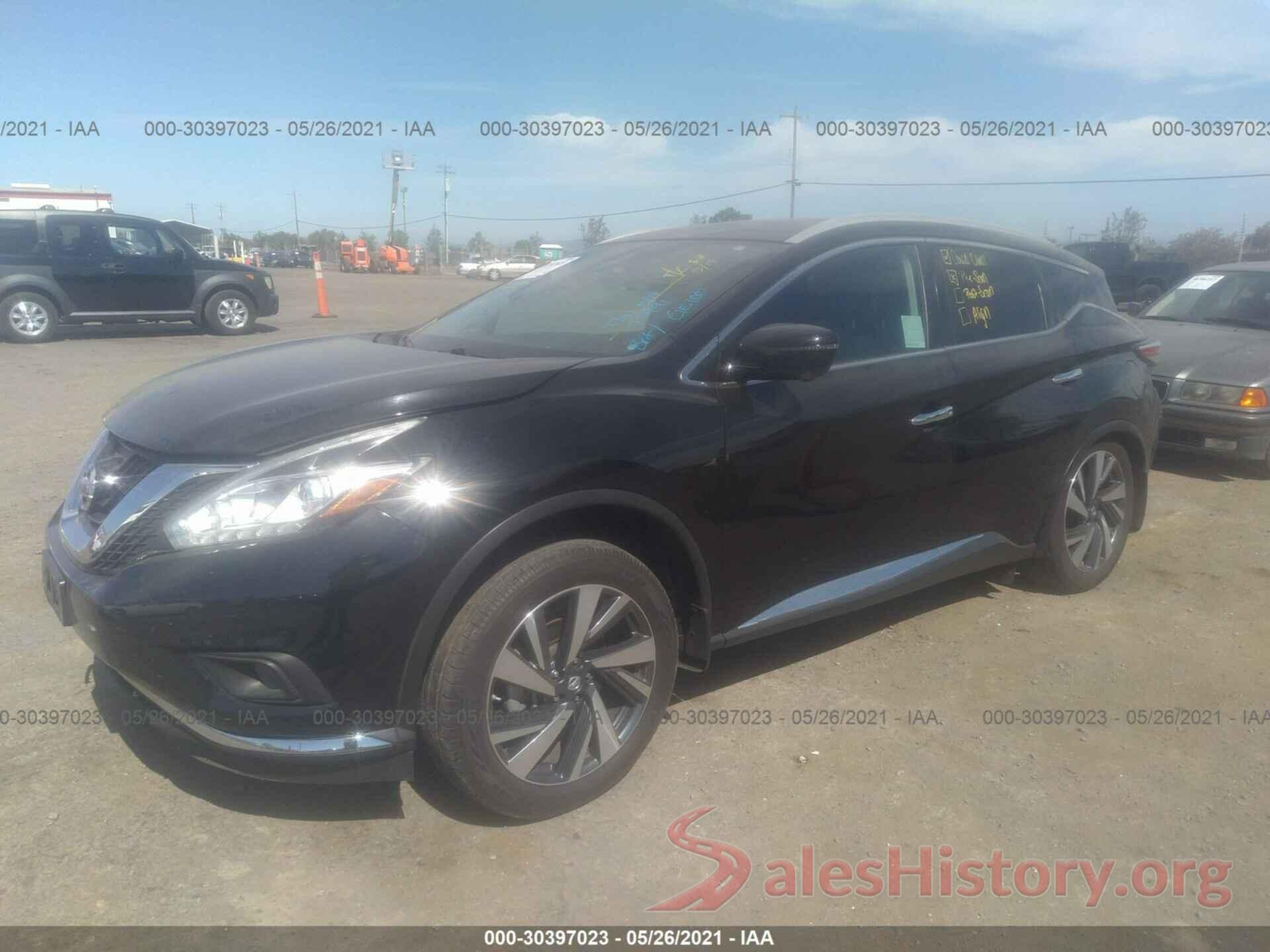 5N1AZ2MH9GN162515 2016 NISSAN MURANO