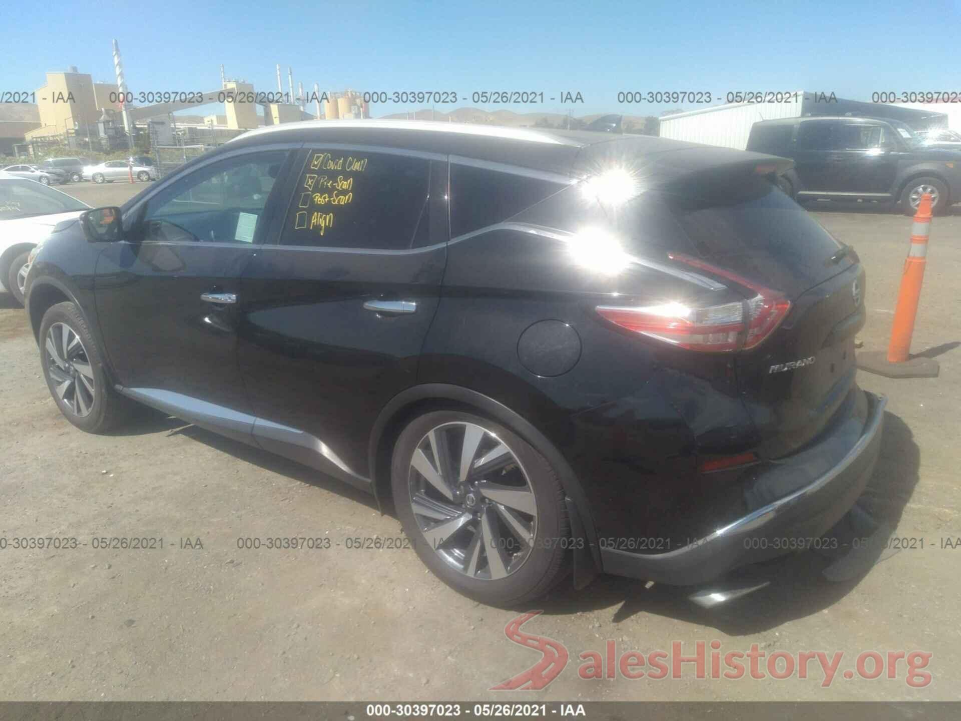 5N1AZ2MH9GN162515 2016 NISSAN MURANO