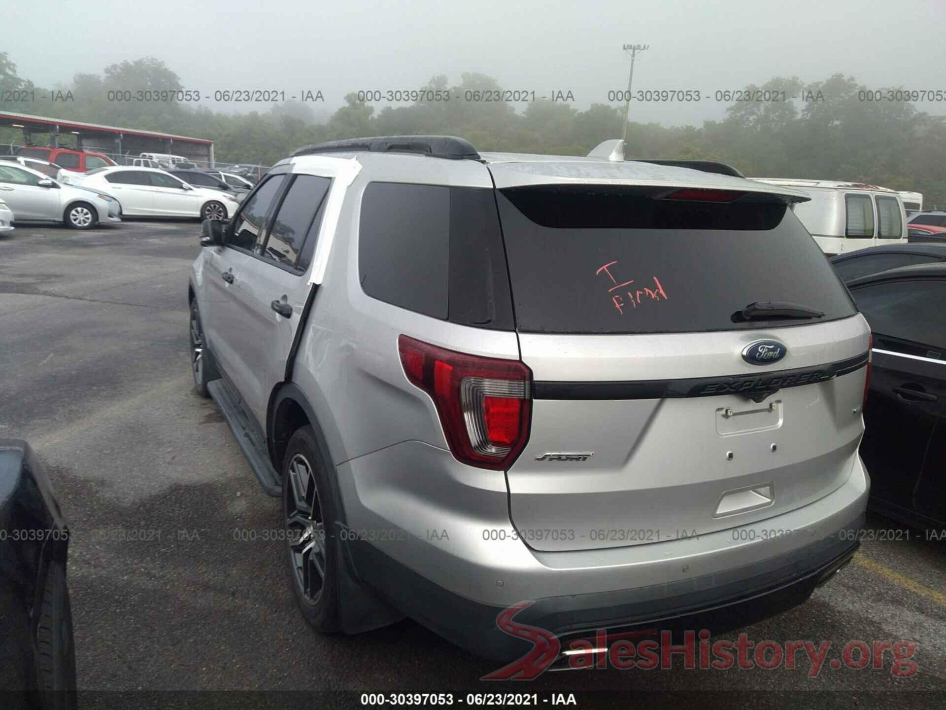 1FM5K8GT7HGB76492 2017 FORD EXPLORER