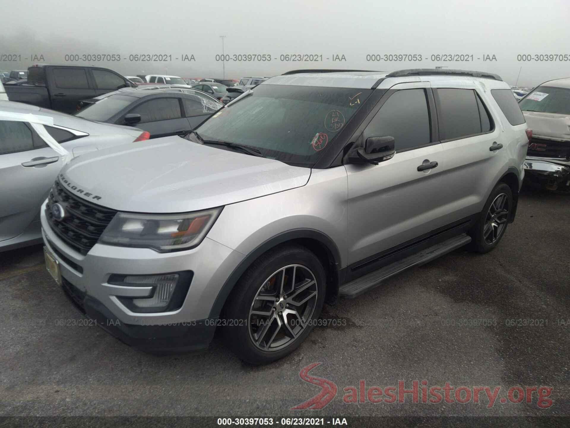 1FM5K8GT7HGB76492 2017 FORD EXPLORER