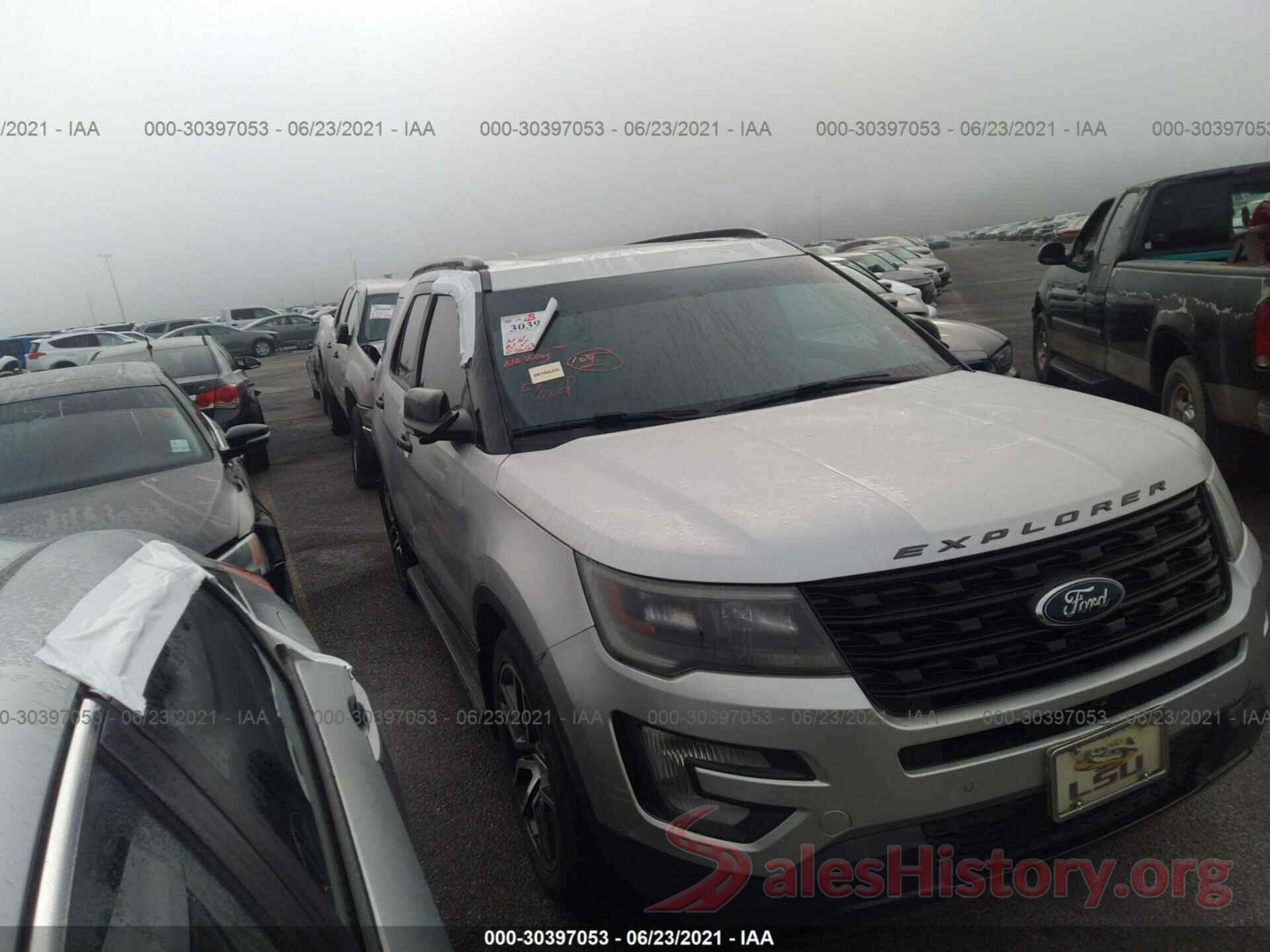 1FM5K8GT7HGB76492 2017 FORD EXPLORER