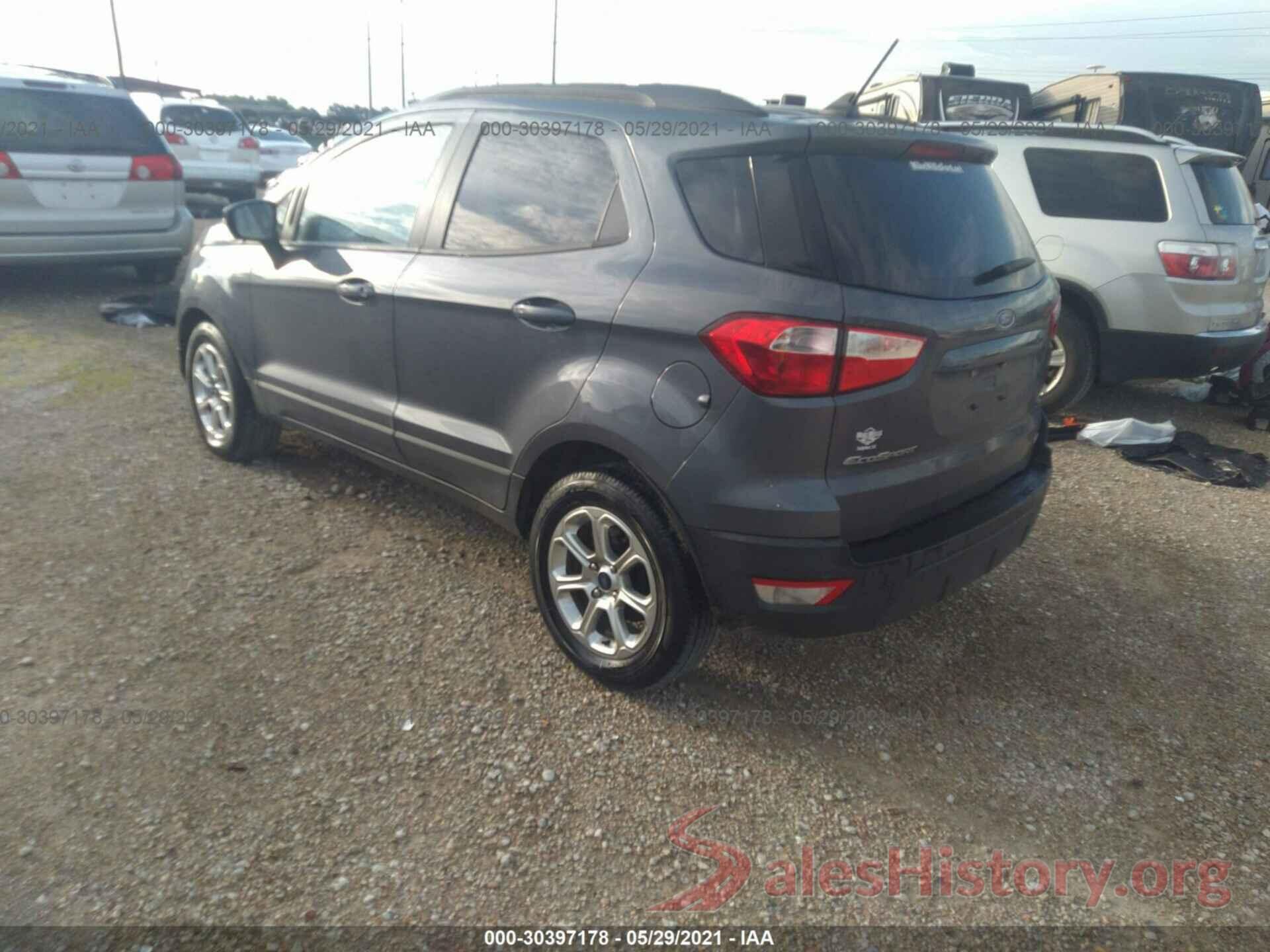 MAJ3S2GEXKC276536 2019 FORD ECOSPORT