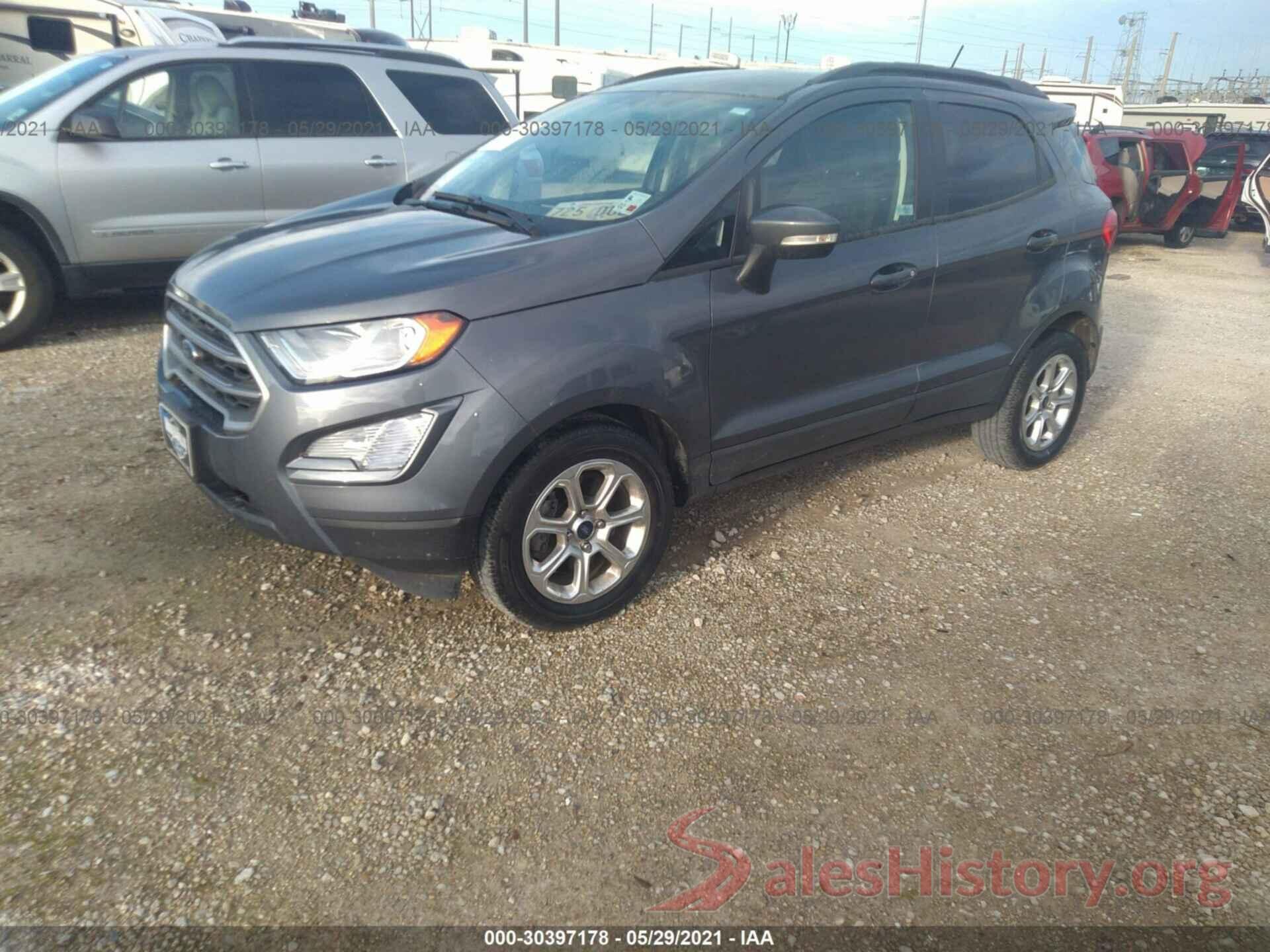 MAJ3S2GEXKC276536 2019 FORD ECOSPORT