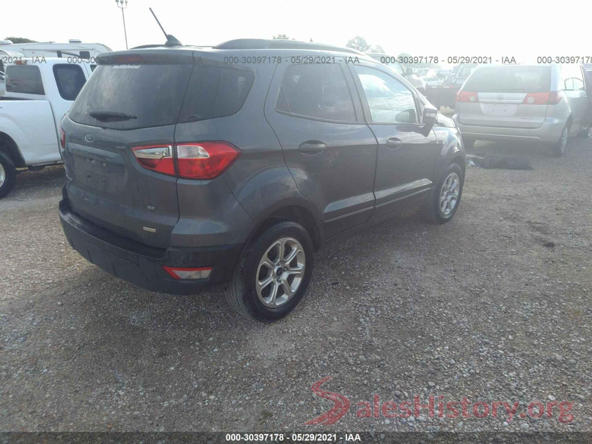 MAJ3S2GEXKC276536 2019 FORD ECOSPORT