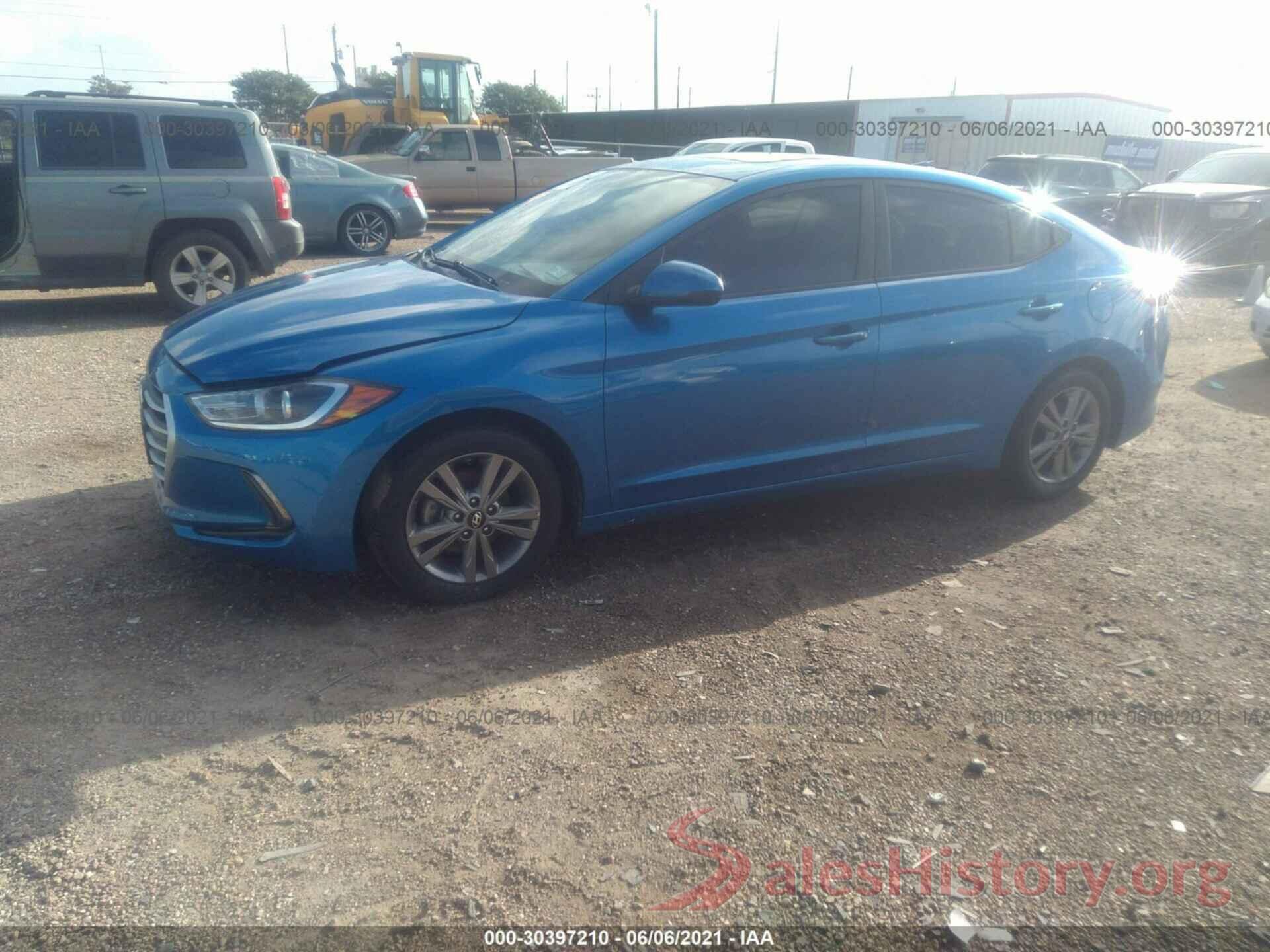 5NPD84LF5JH383519 2018 HYUNDAI ELANTRA