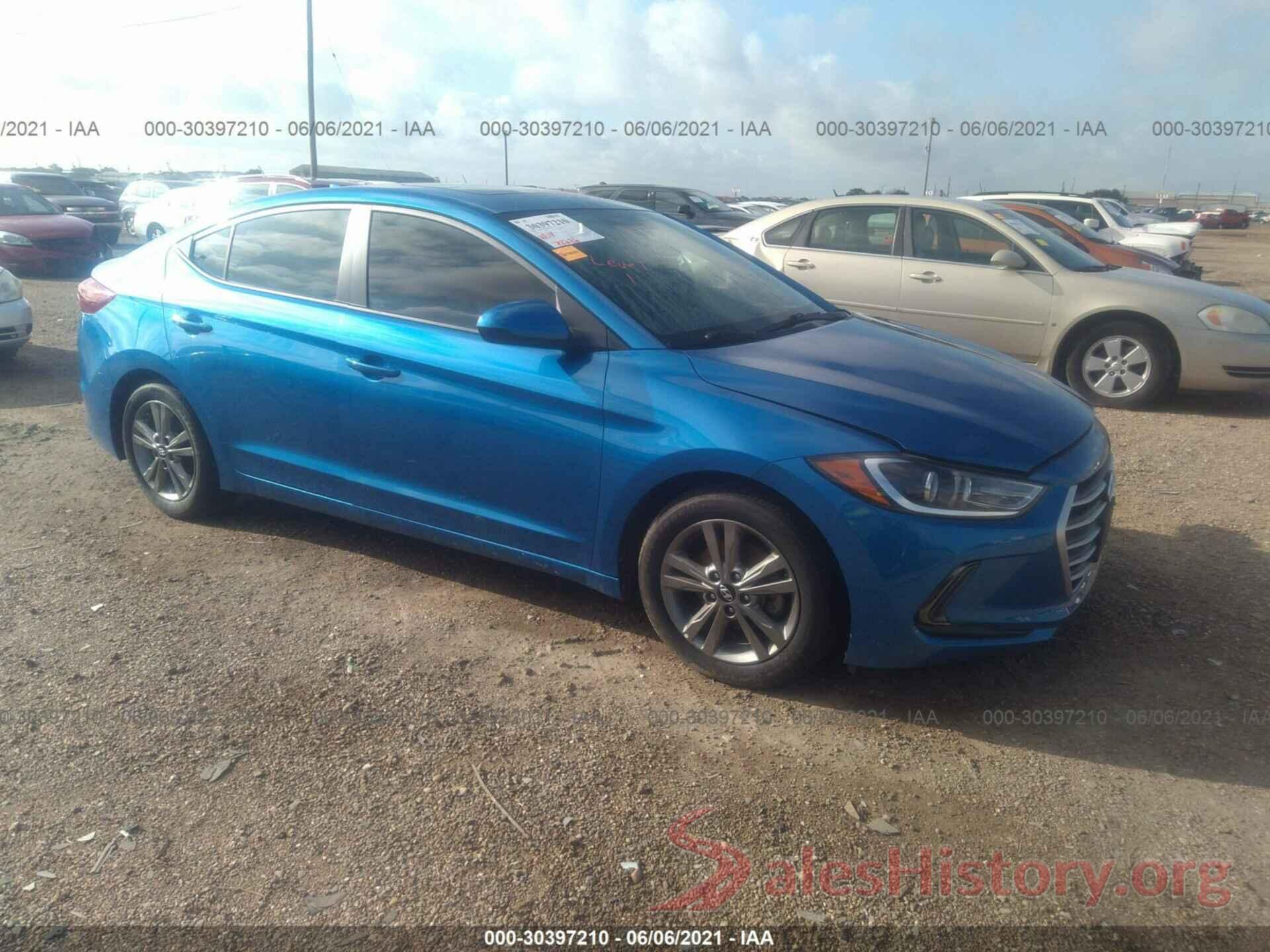 5NPD84LF5JH383519 2018 HYUNDAI ELANTRA