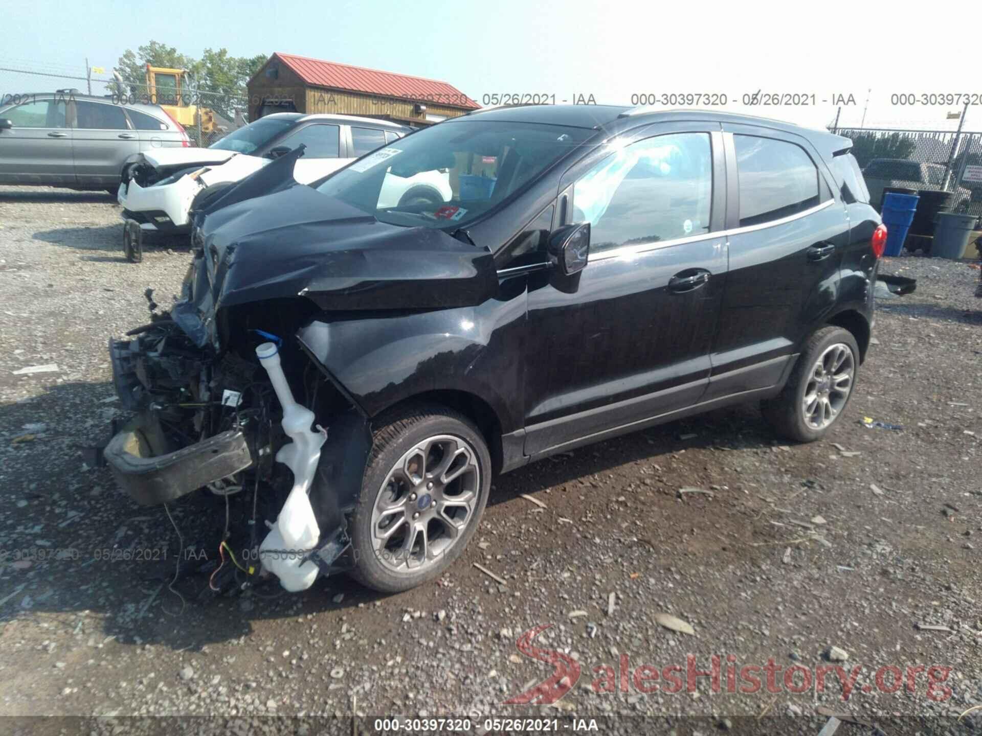 MAJ3S2KEXKC278214 2019 FORD ECOSPORT