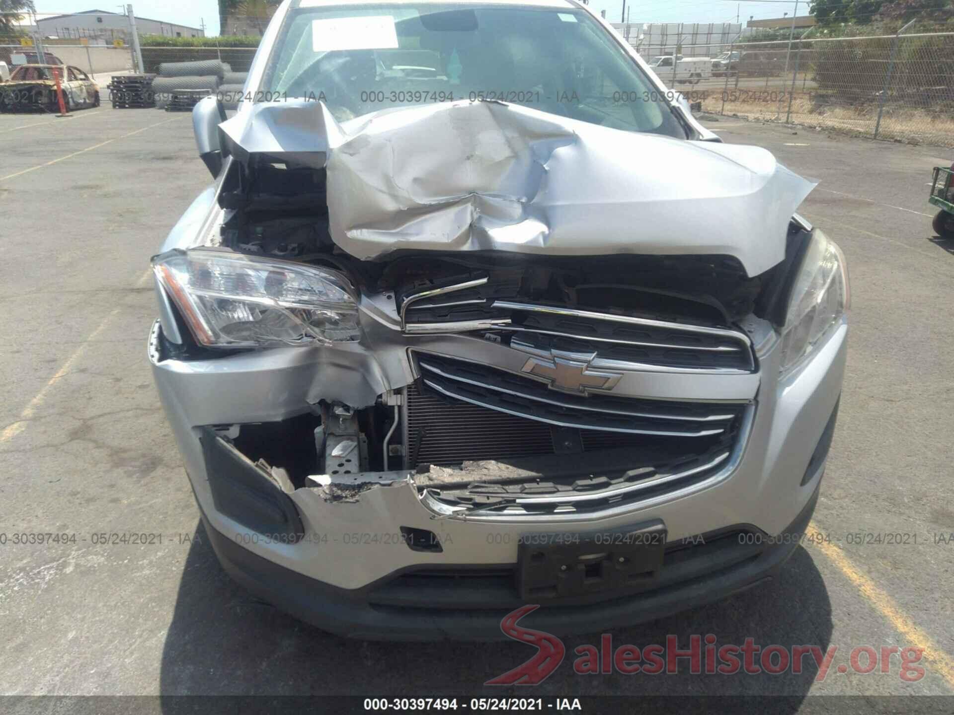 KL7CJKSB1GB759644 2016 CHEVROLET TRAX