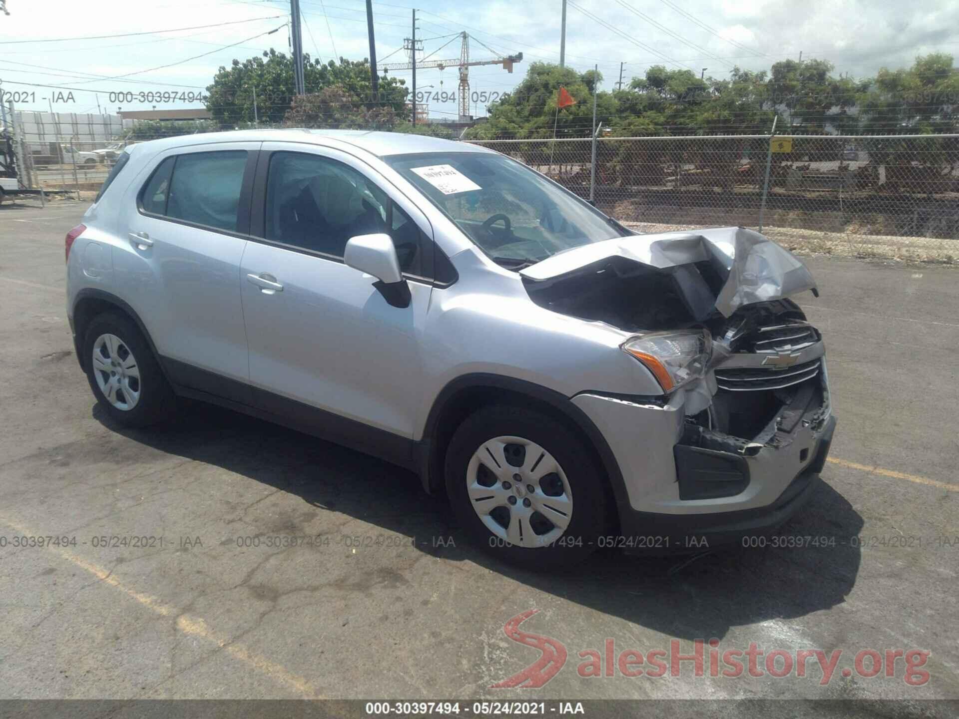 KL7CJKSB1GB759644 2016 CHEVROLET TRAX