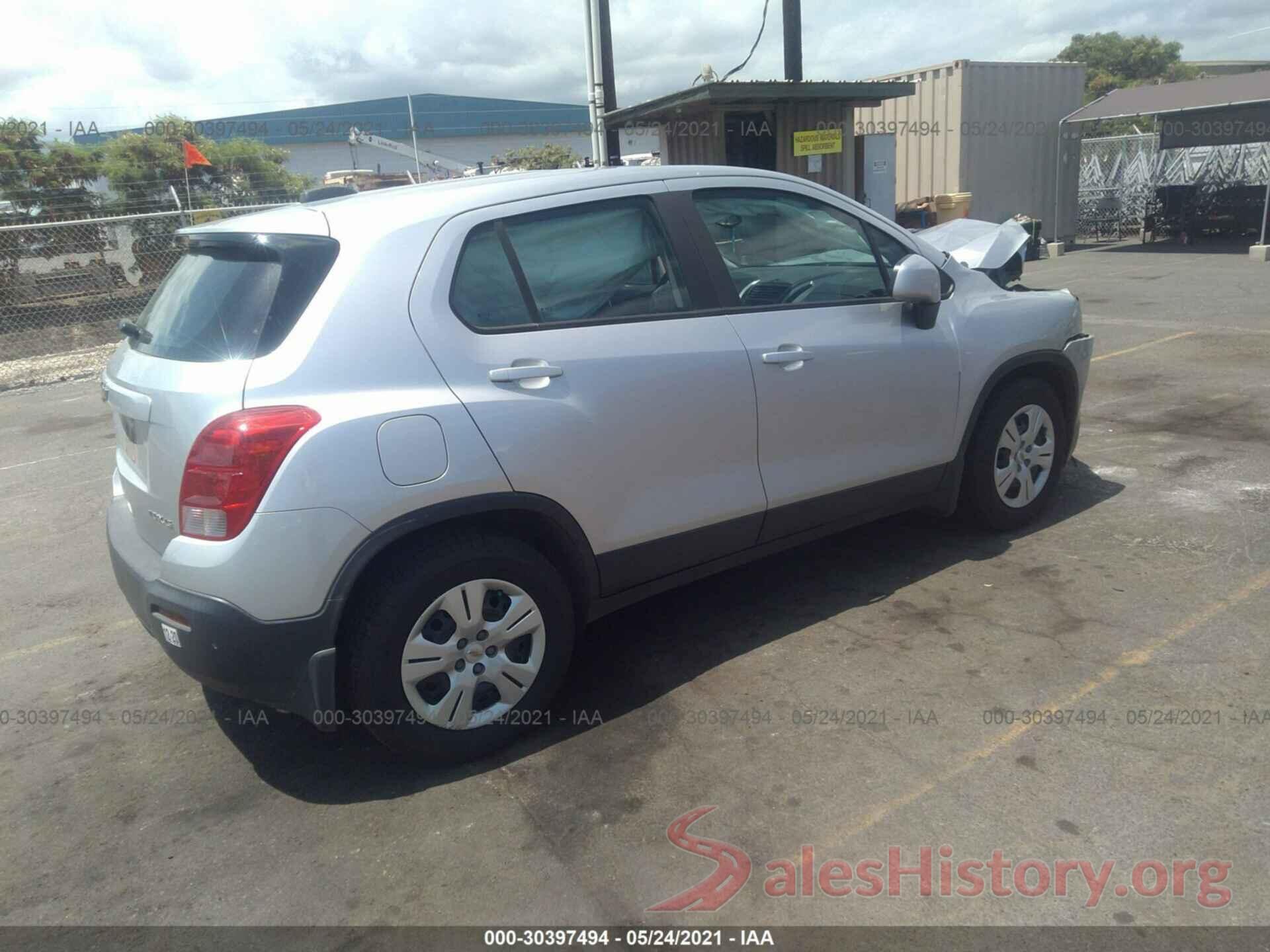 KL7CJKSB1GB759644 2016 CHEVROLET TRAX