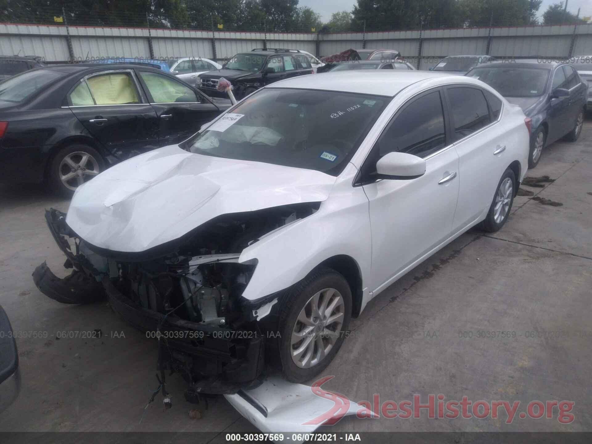 3N1AB7APXKY252076 2019 NISSAN SENTRA