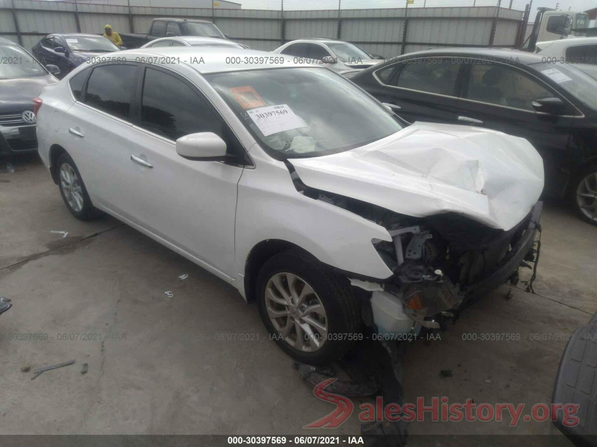 3N1AB7APXKY252076 2019 NISSAN SENTRA