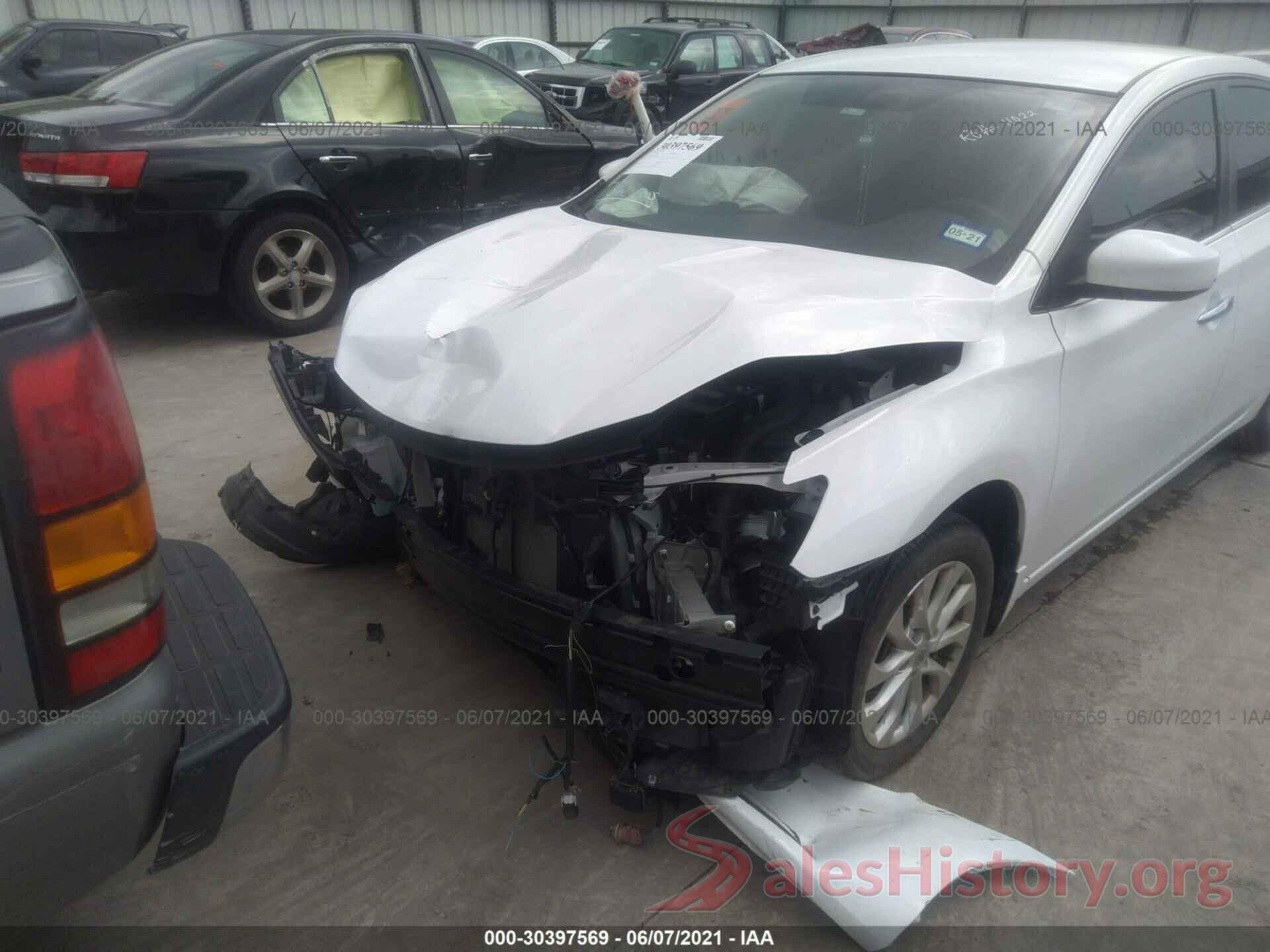 3N1AB7APXKY252076 2019 NISSAN SENTRA