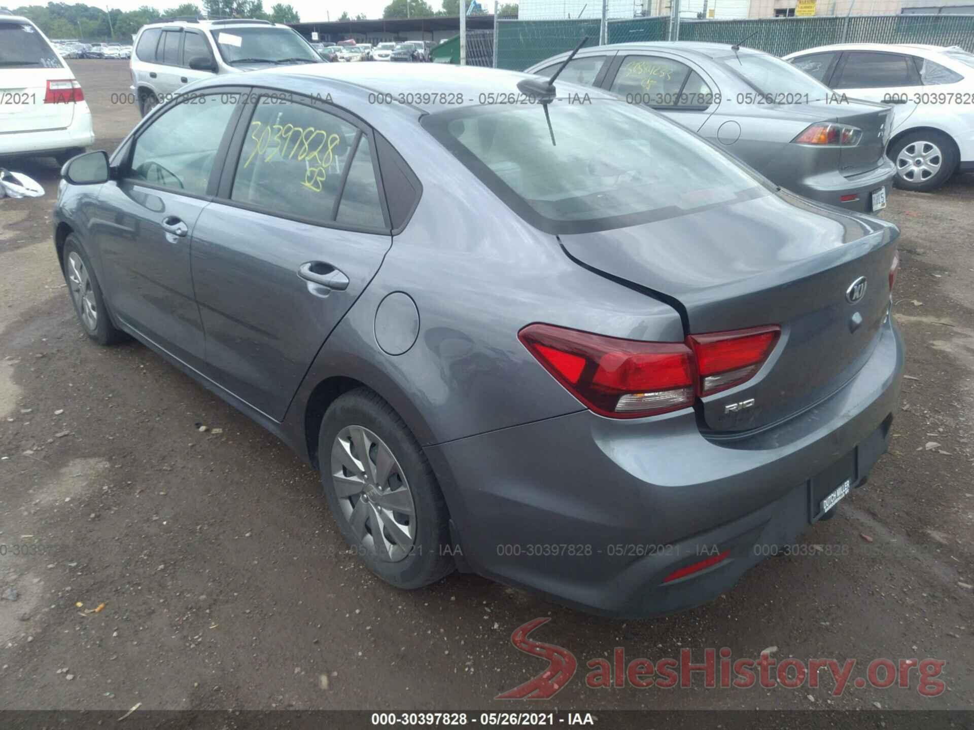 3KPA24AB6KE250987 2019 KIA RIO