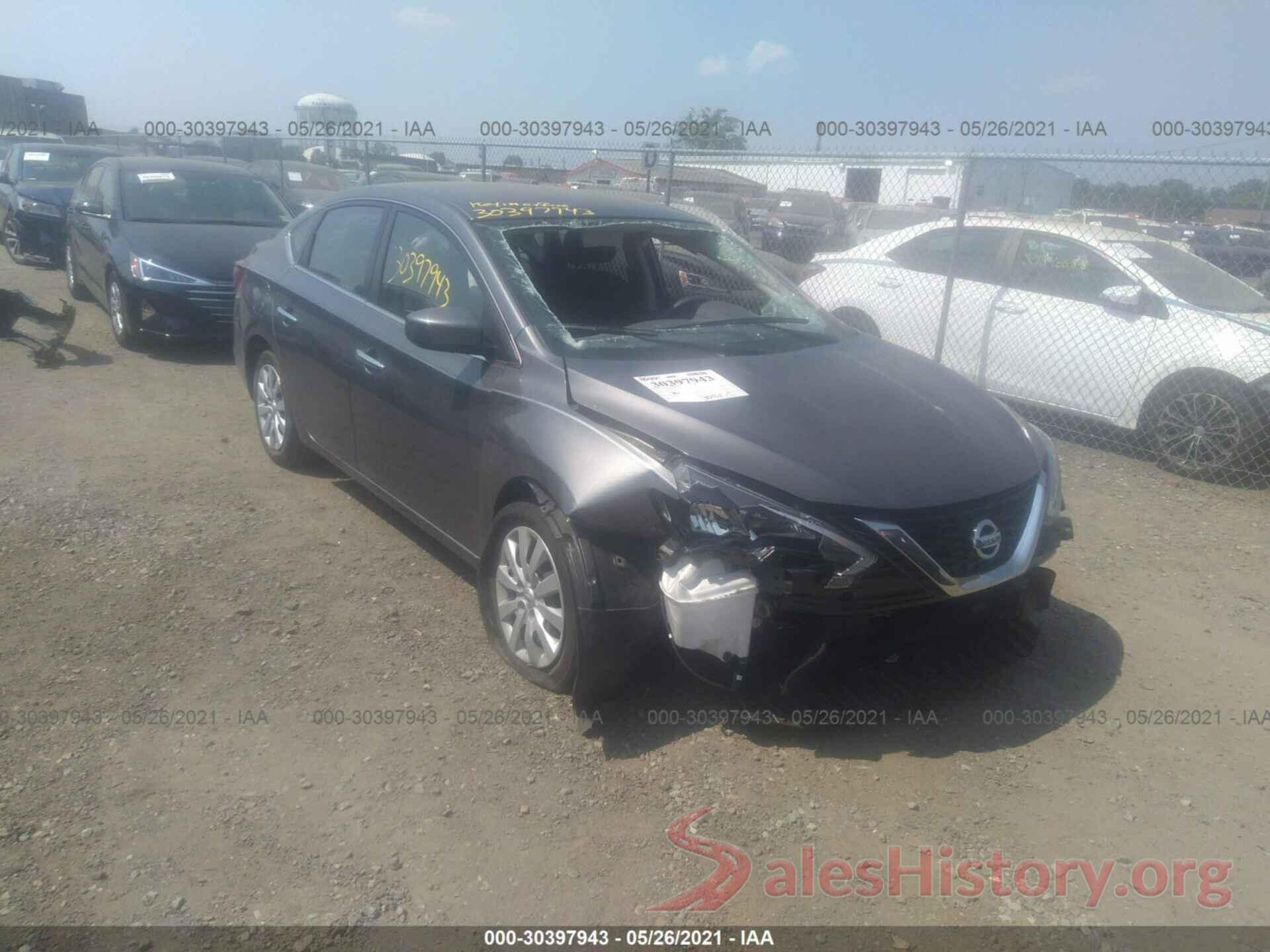 3N1AB7AP5KY389412 2019 NISSAN SENTRA