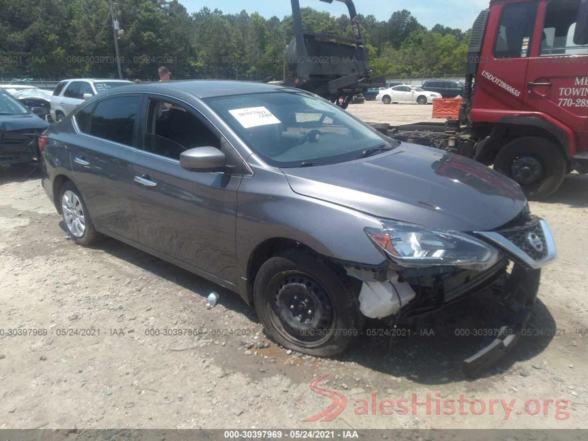 3N1AB7AP4KY266863 2019 NISSAN SENTRA