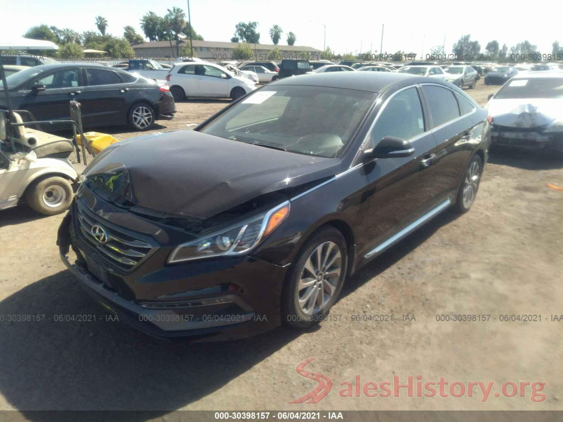 5NPE34AF4FH128552 2015 HYUNDAI SONATA