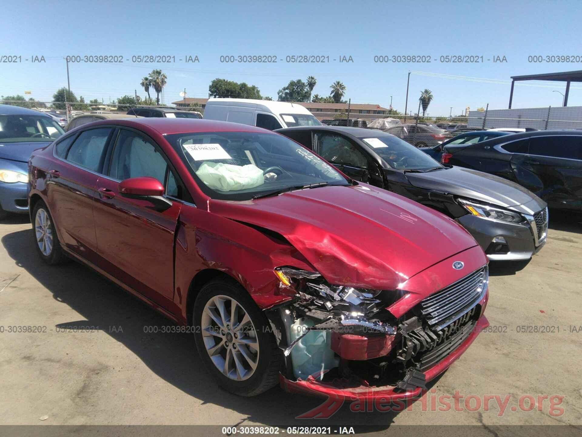 3FA6P0H74HR229614 2017 FORD FUSION