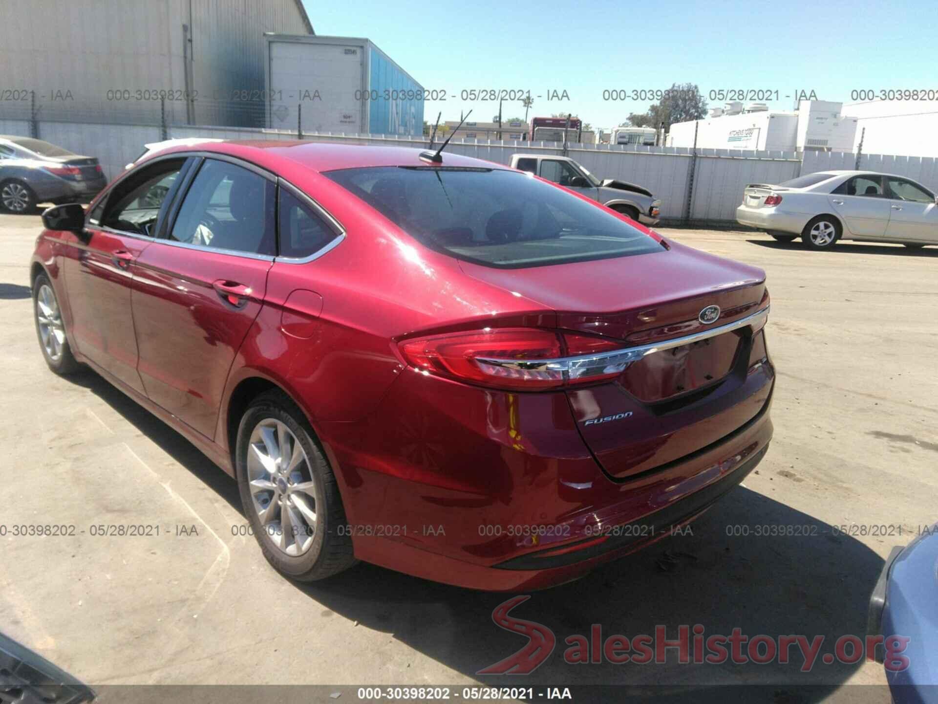 3FA6P0H74HR229614 2017 FORD FUSION