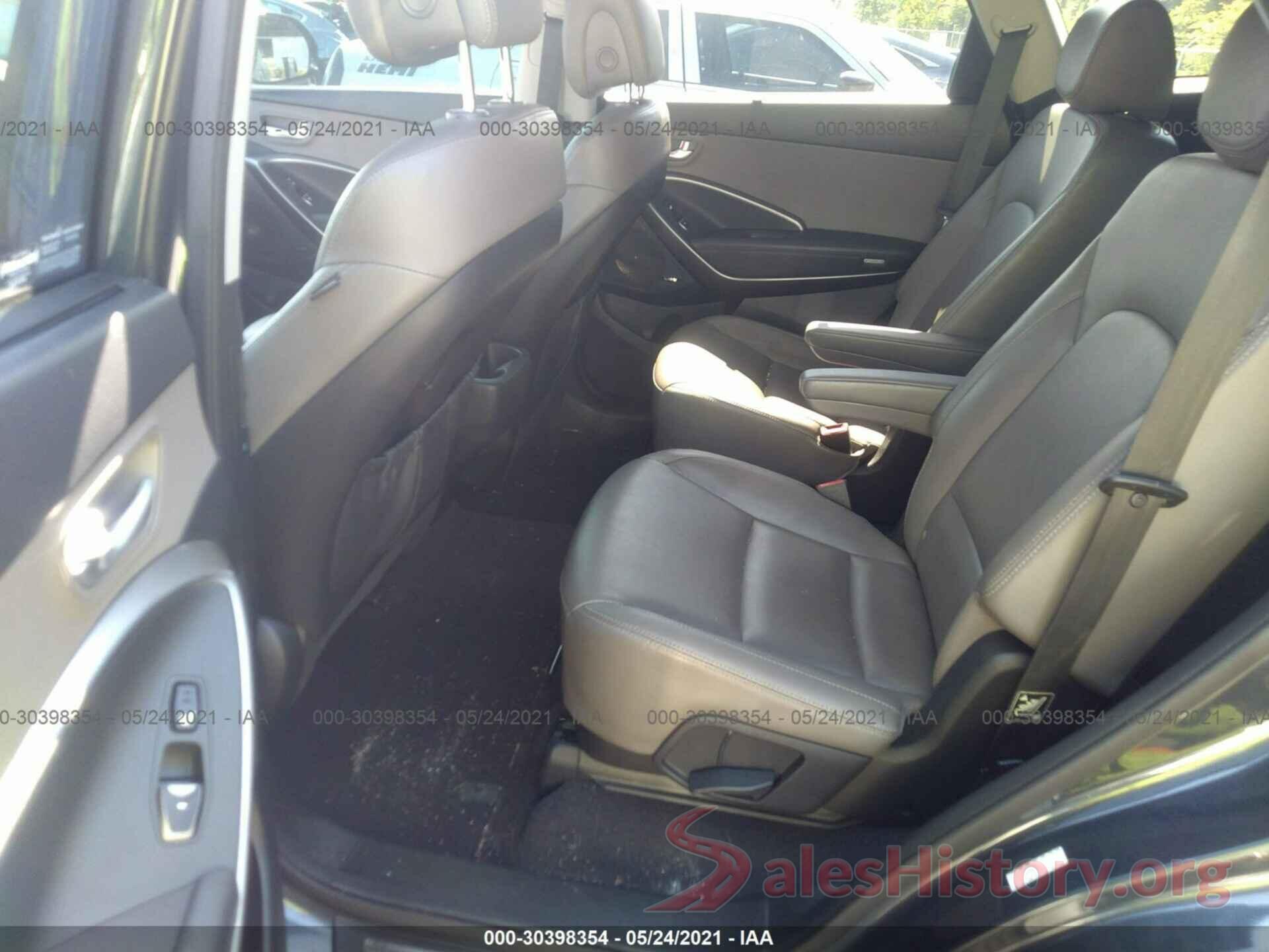 KM8SR4HF2HU214678 2017 HYUNDAI SANTA FE