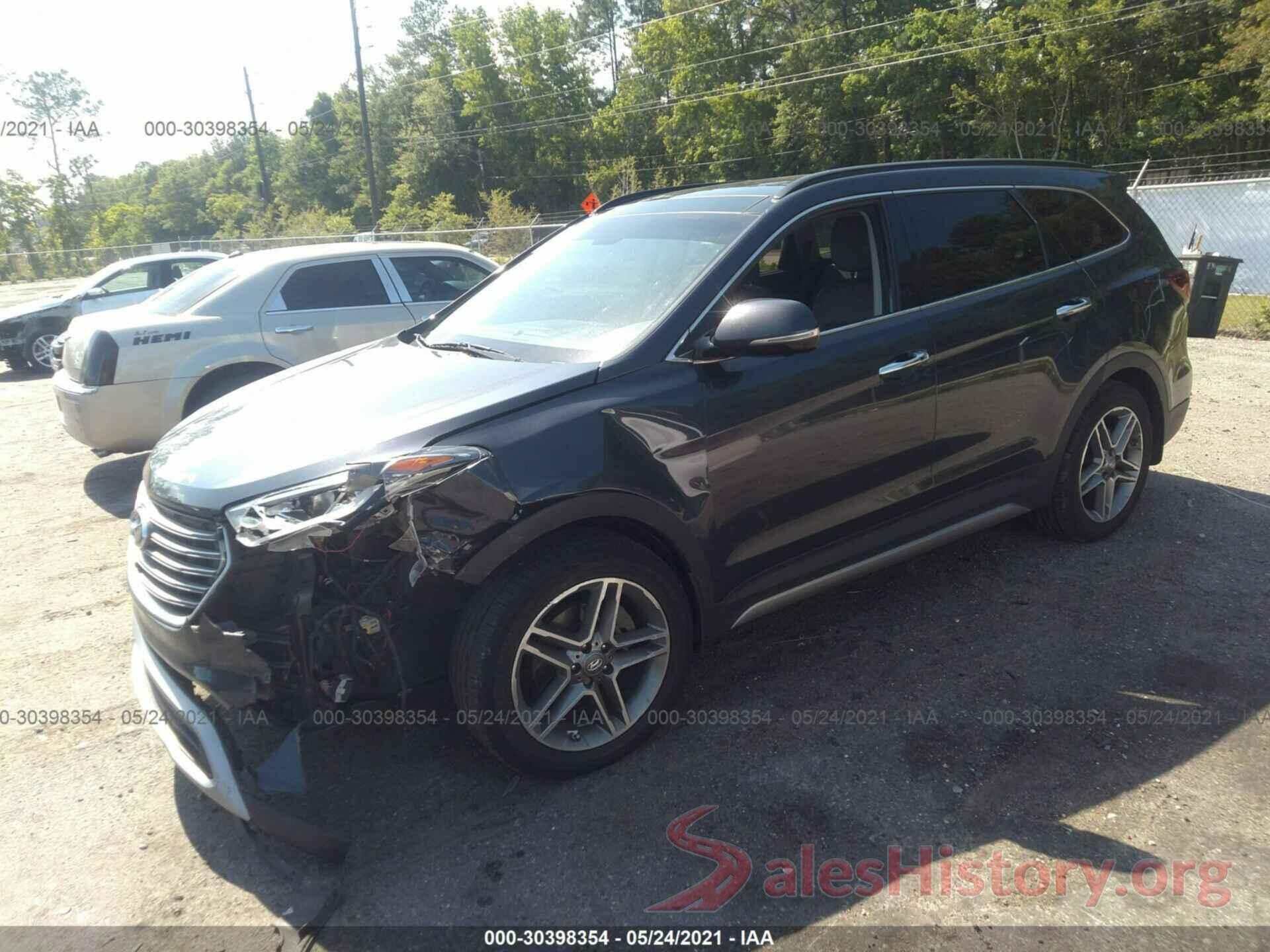 KM8SR4HF2HU214678 2017 HYUNDAI SANTA FE