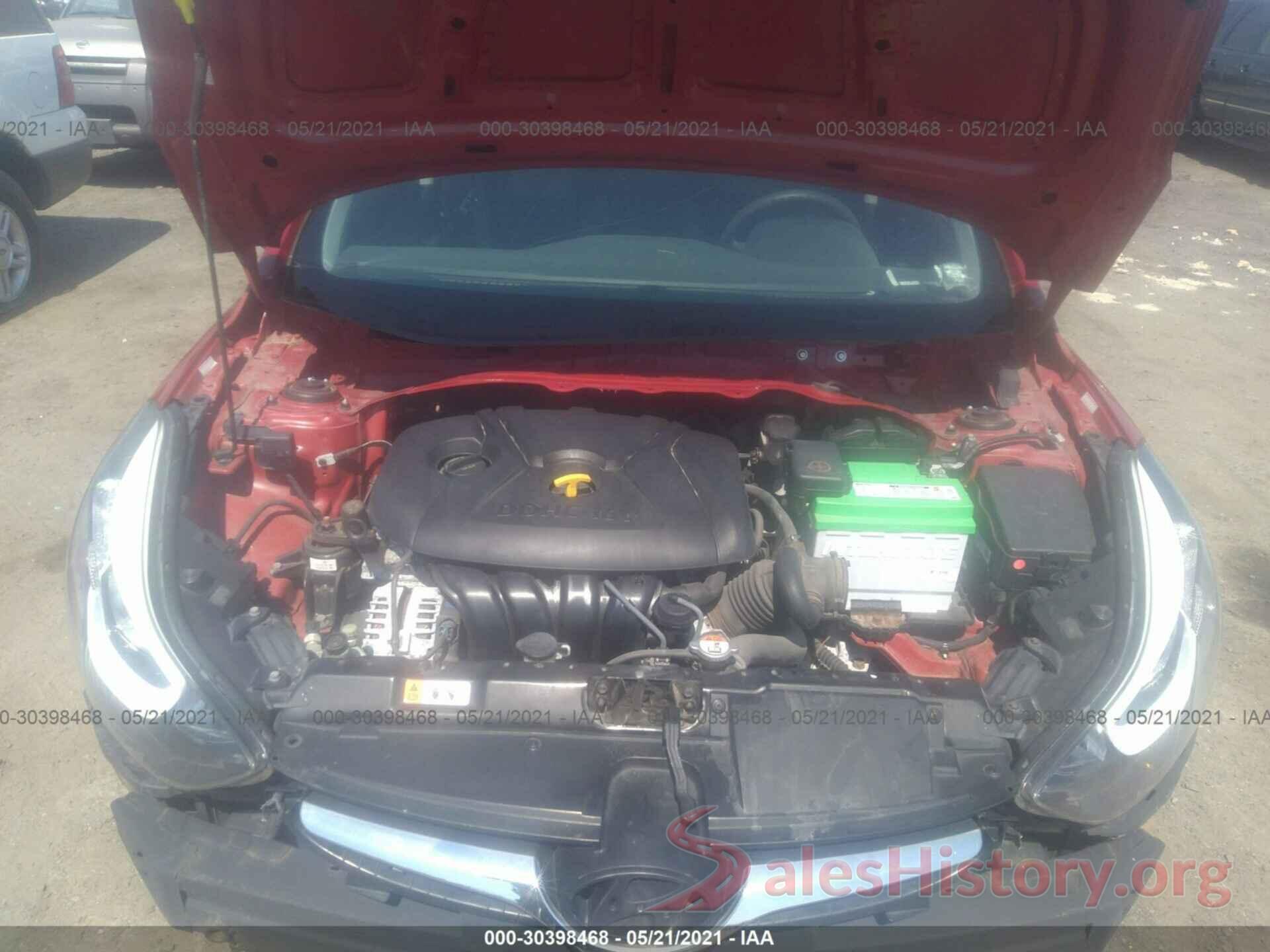 KMHDH4AE6GU543279 2016 HYUNDAI ELANTRA